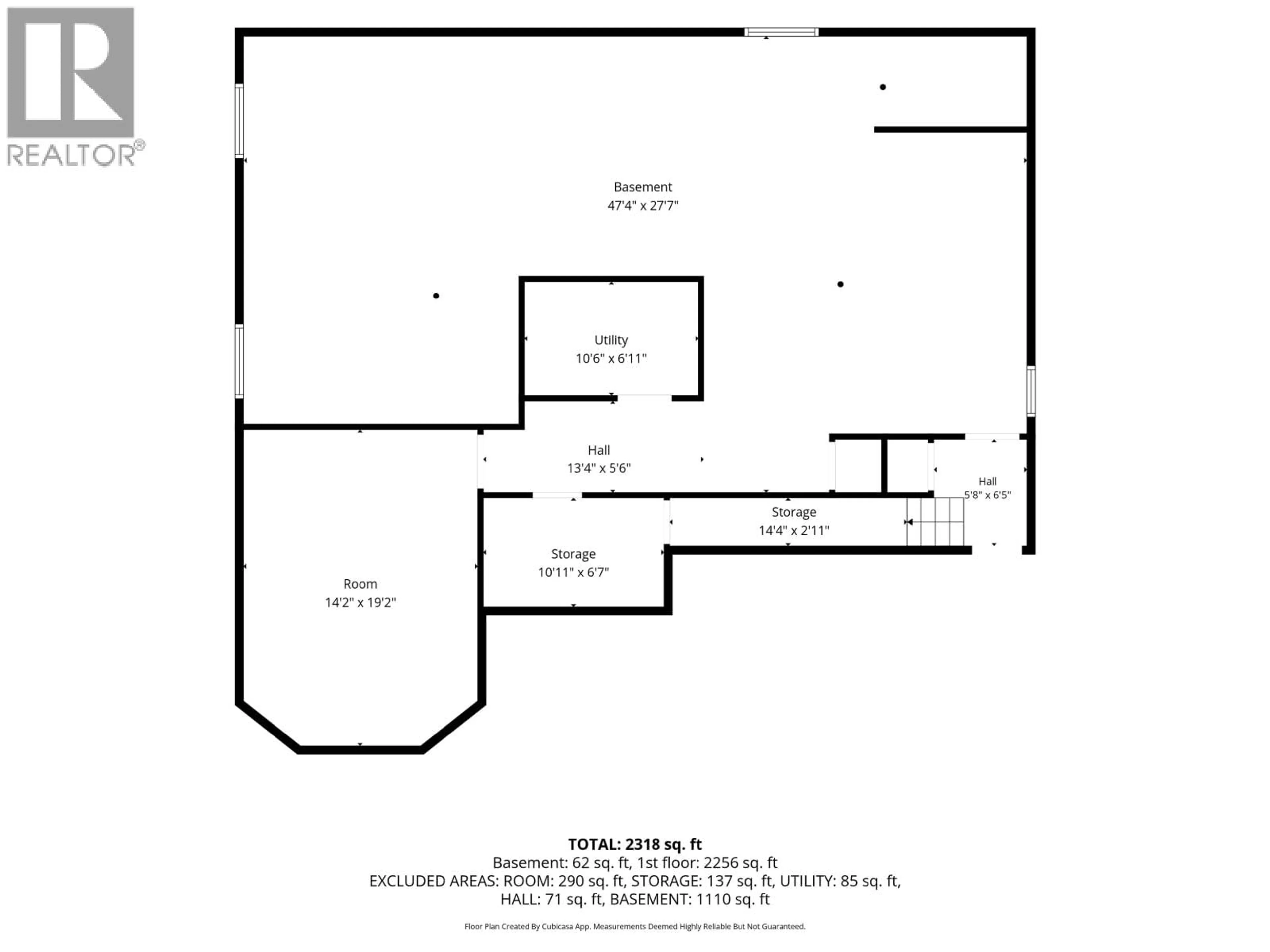 Floor plan for 7788 THOMPSON DRIVE, Prince George British Columbia V2N5N5