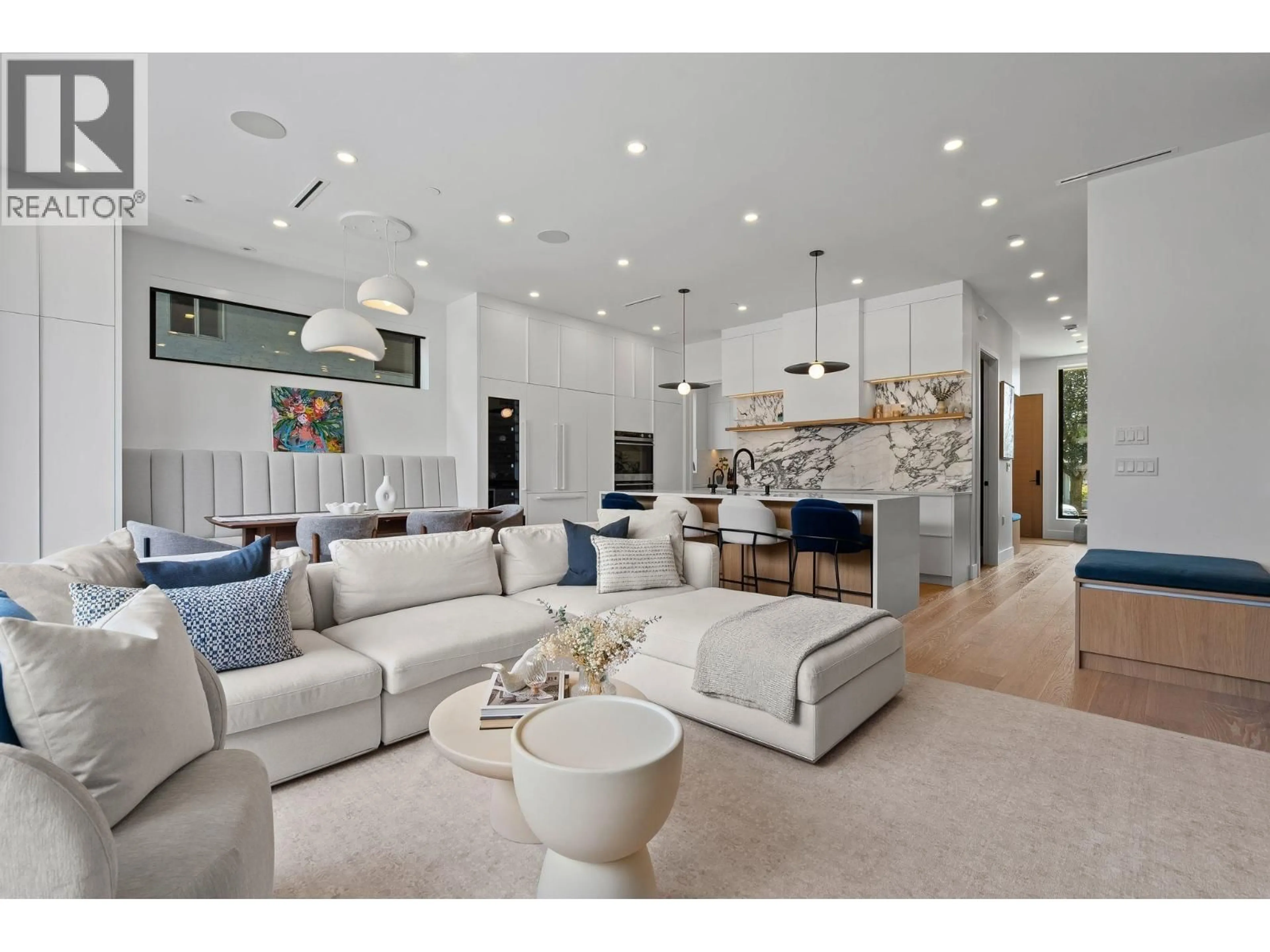 Open concept kitchen, ceramic/tile floor for 2987 40TH AVENUE, Vancouver British Columbia V6N3B3