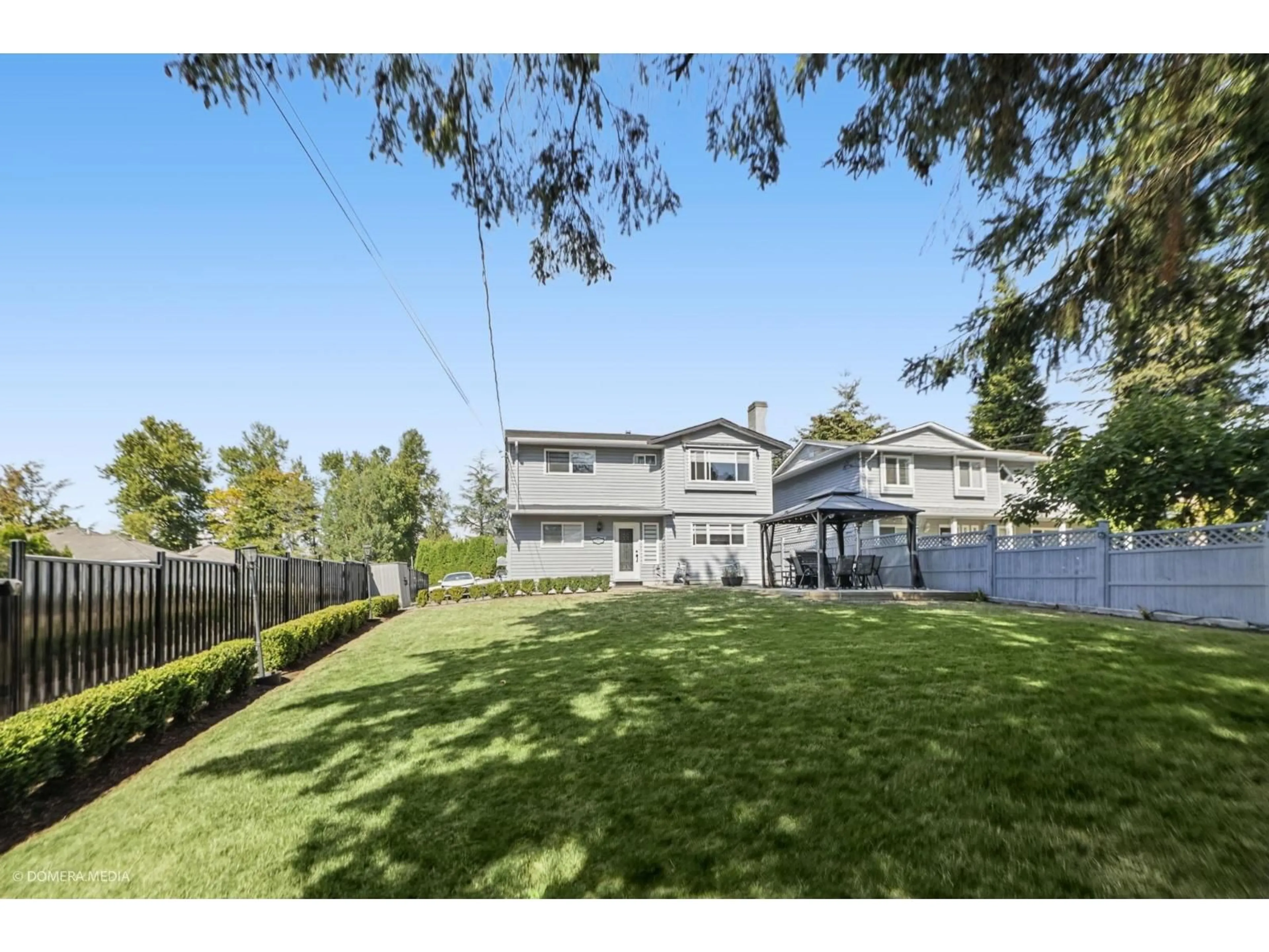 A pic from outside/outdoor area/front of a property/back of a property/a pic from drone, mountain view for 15063 84TH AVENUE, Surrey British Columbia V3S2M8