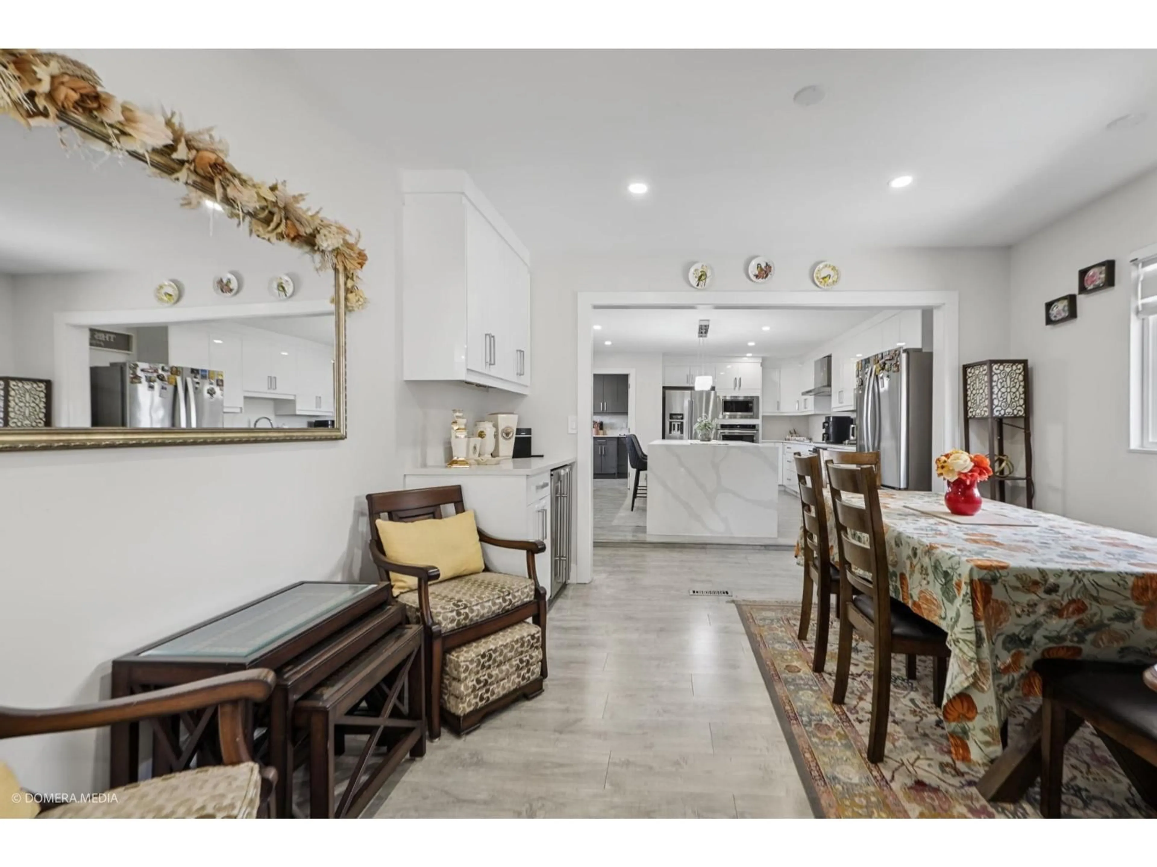 Open concept kitchen, ceramic/tile floor for 15063 84TH AVENUE, Surrey British Columbia V3S2M8