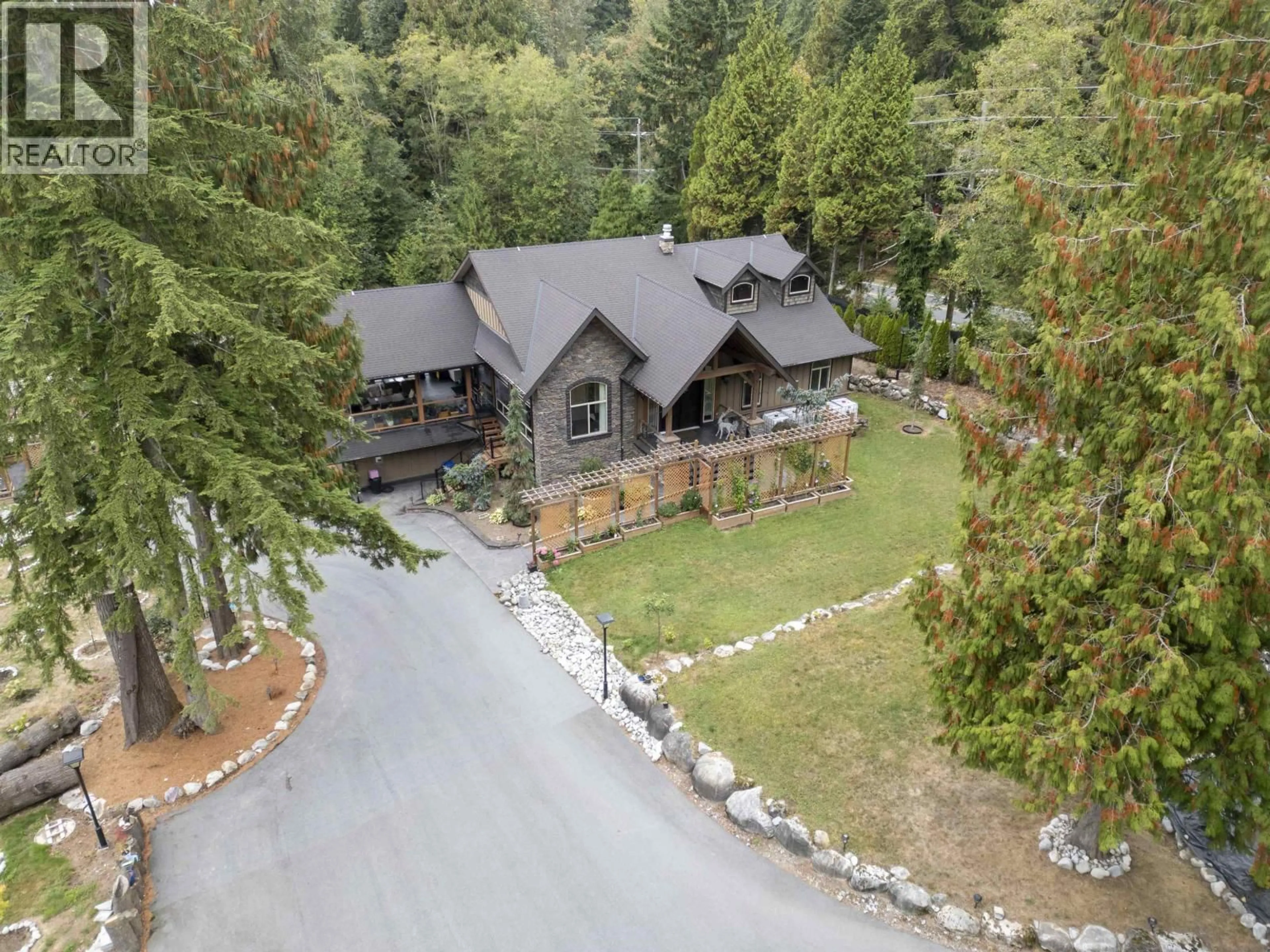 A pic from outside/outdoor area/front of a property/back of a property/a pic from drone, mountain view for 27242 DEWDNEY TRUNK ROAD, Maple Ridge British Columbia V2W1N6