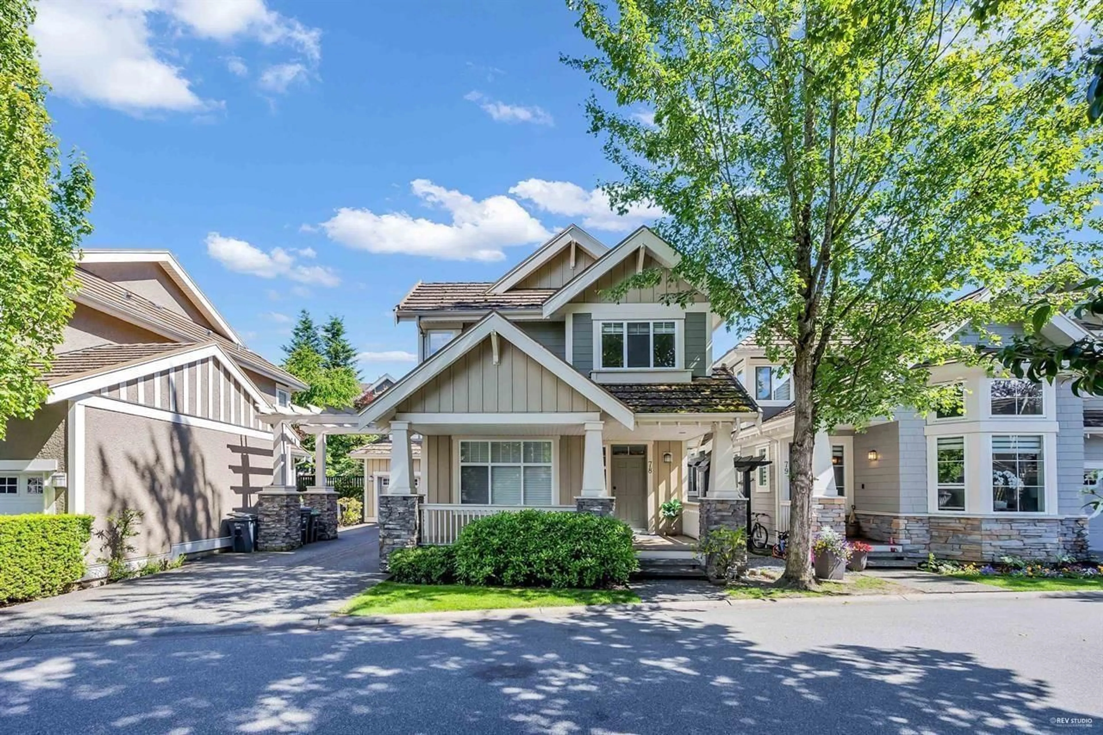 Home with vinyl exterior material, street for 78 - 15288 36 AVENUE, Surrey British Columbia V3Z0S6