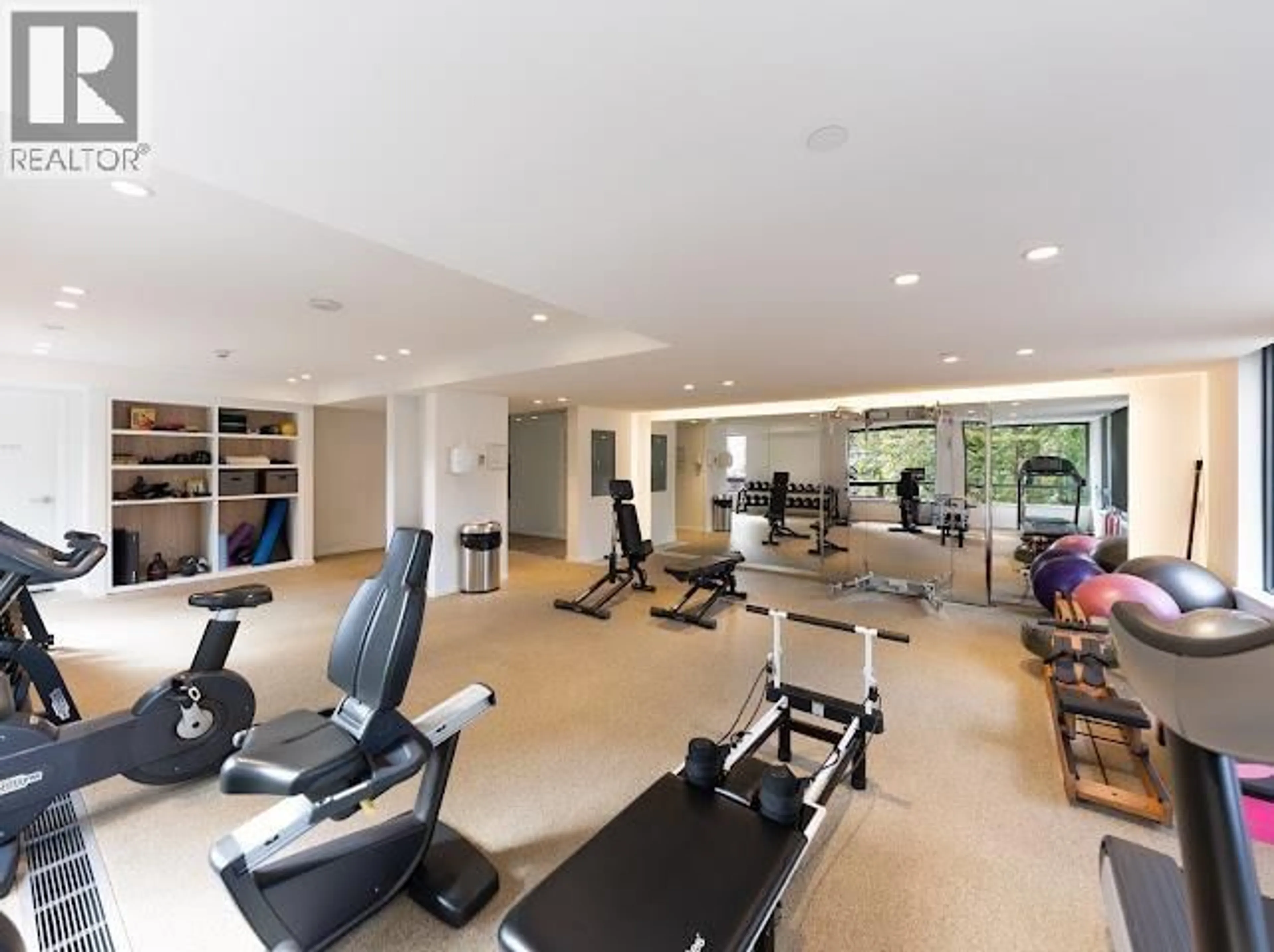 Gym or fitness room for 703 - 1171 JERVIS STREET, Vancouver British Columbia V6E0C9