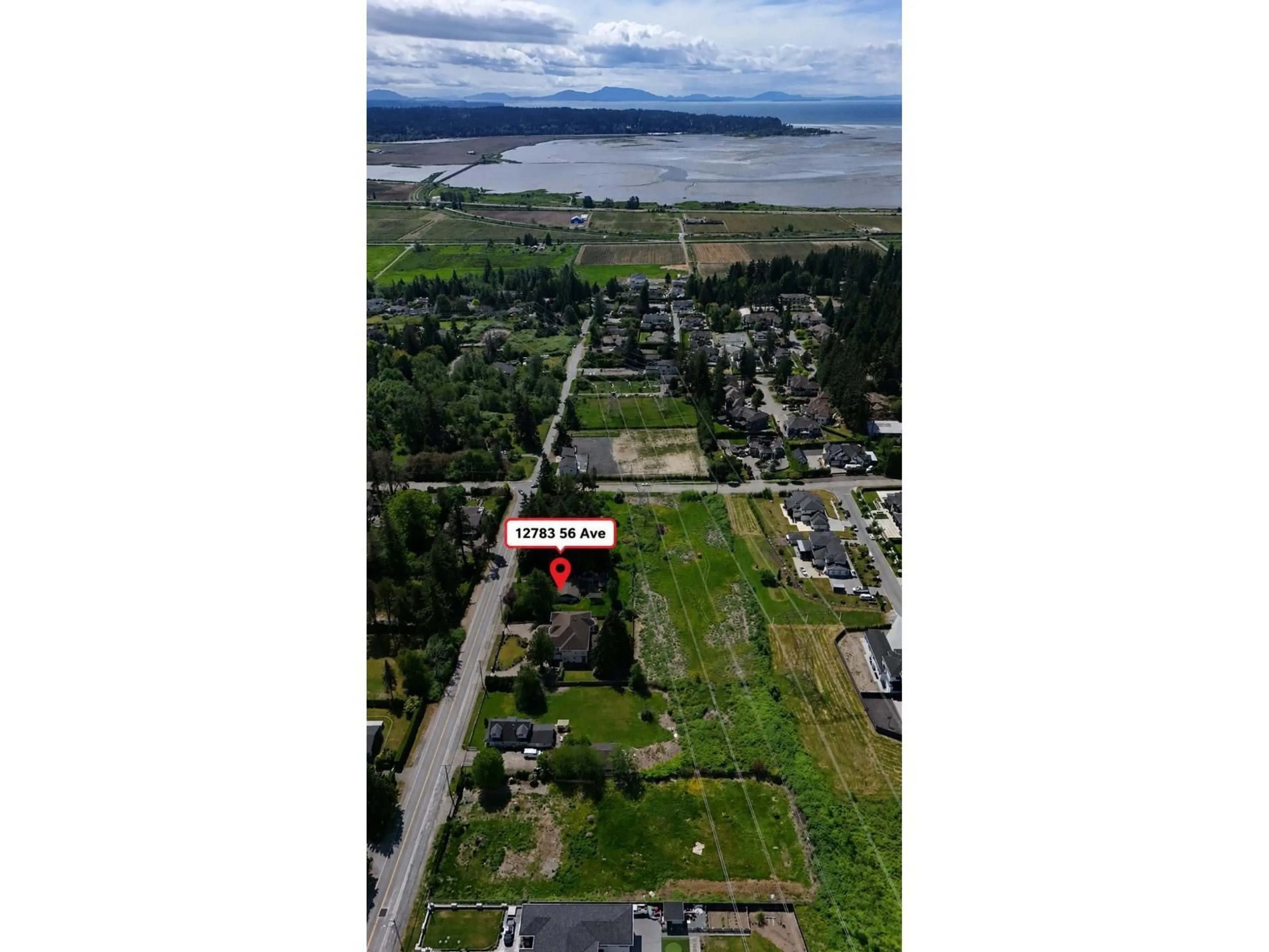 A pic from outside/outdoor area/front of a property/back of a property/a pic from drone, unknown for 12783 56 AVENUE, Surrey British Columbia V3X2Y7