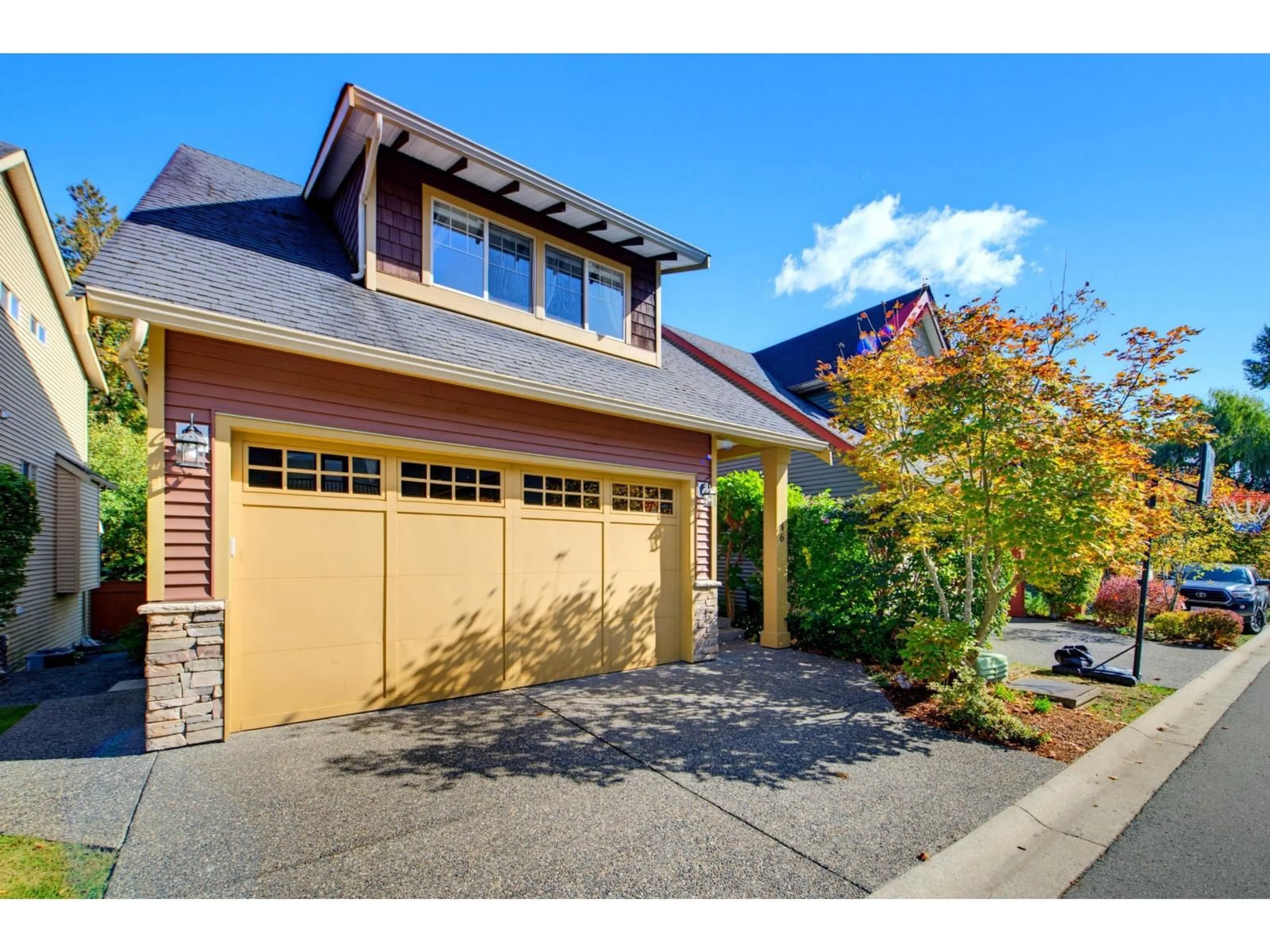 Home with brick exterior material, street for 46 - 36169 LOWER SUMAS MOUNTAIN ROAD, Abbotsford British Columbia V3G0B5