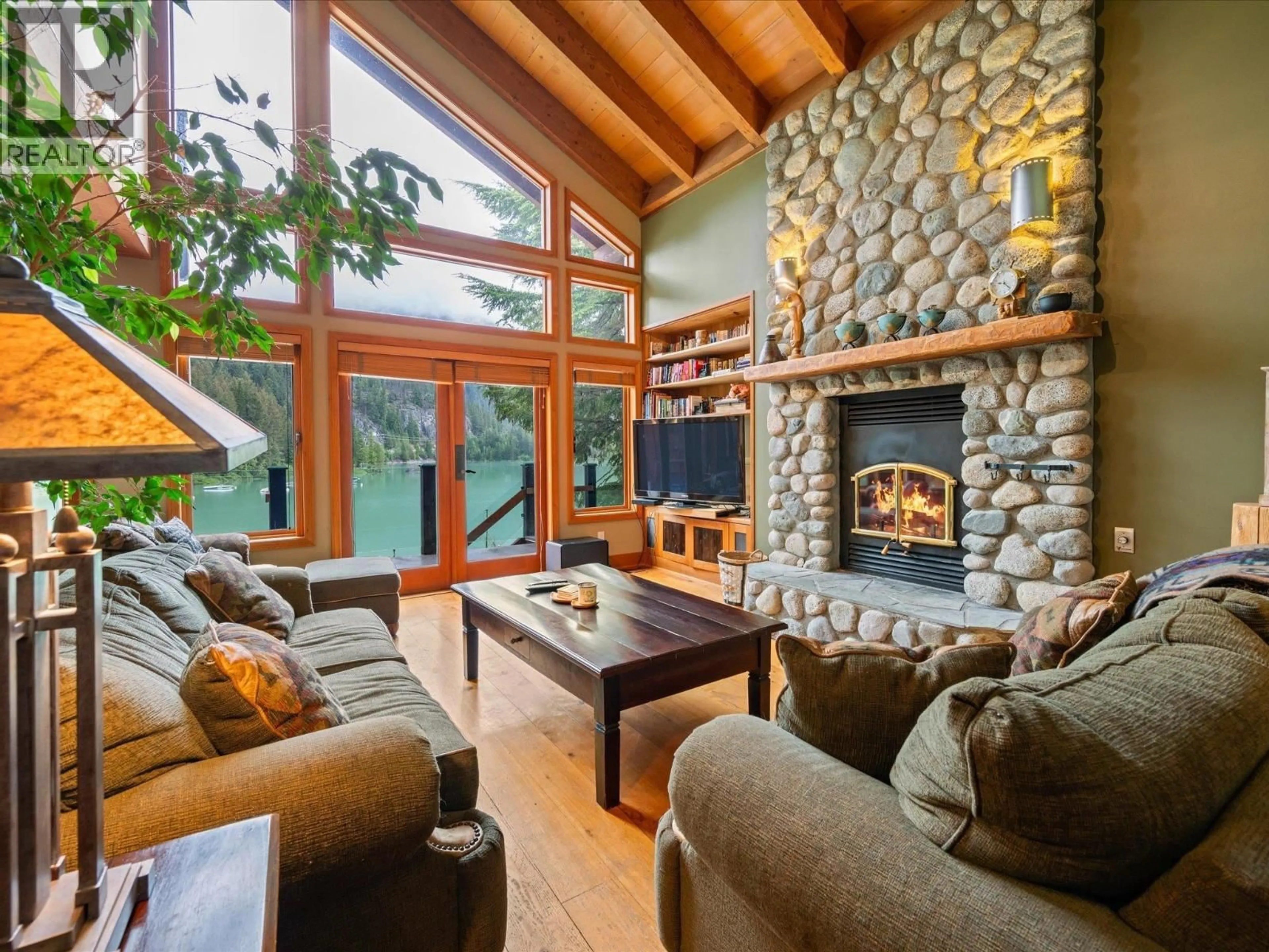 Living room with furniture, unknown for 9297 LAKESHORE DRIVE, Whistler British Columbia V8E0G6