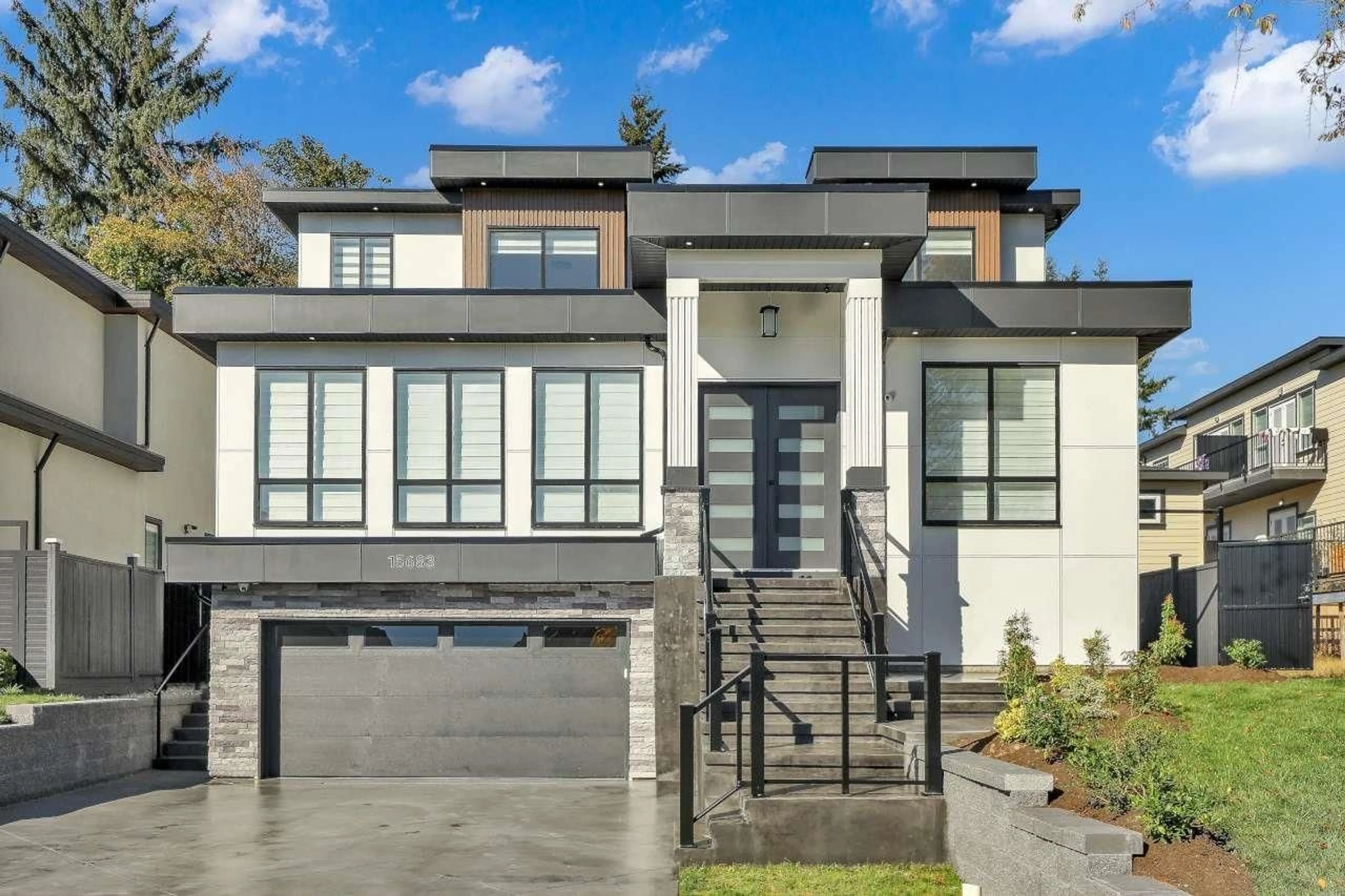 Home with brick exterior material, street for 15683 107 AVENUE, Surrey British Columbia V4N1K2