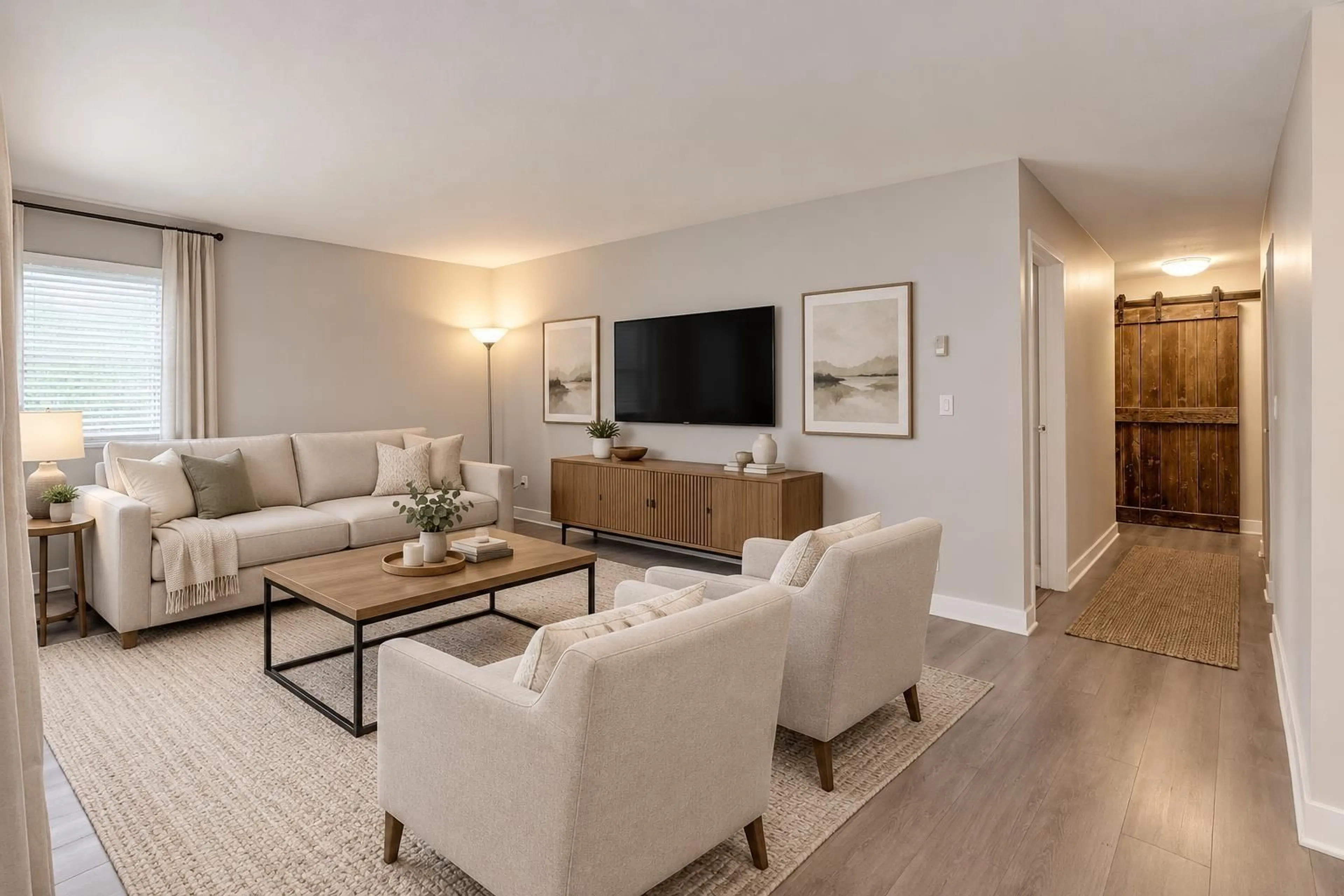 Living room with furniture, unknown for 207 - 1544 FIR STREET, White Rock British Columbia V4B4B7