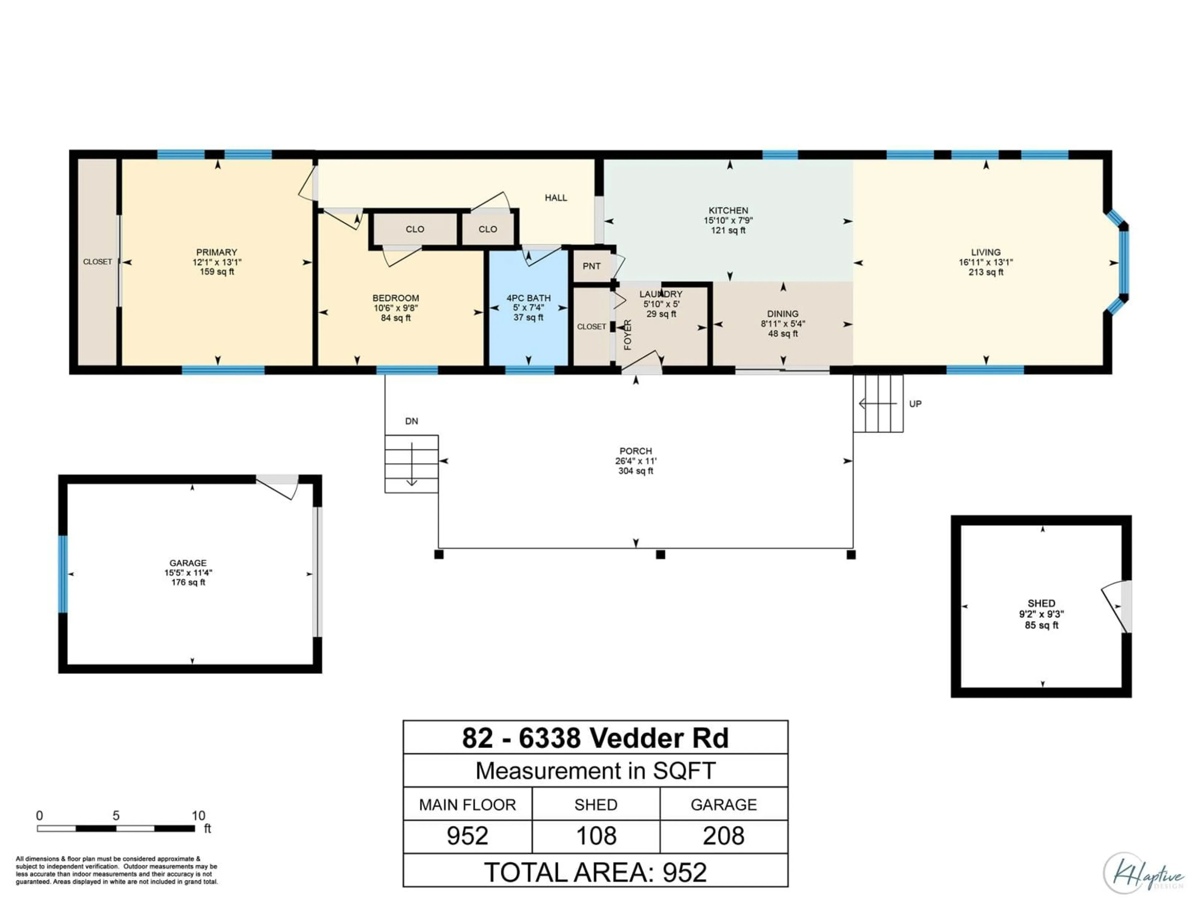 Floor plan for 82 - 6338 VEDDER ROAD, Chilliwack British Columbia V2R3R3