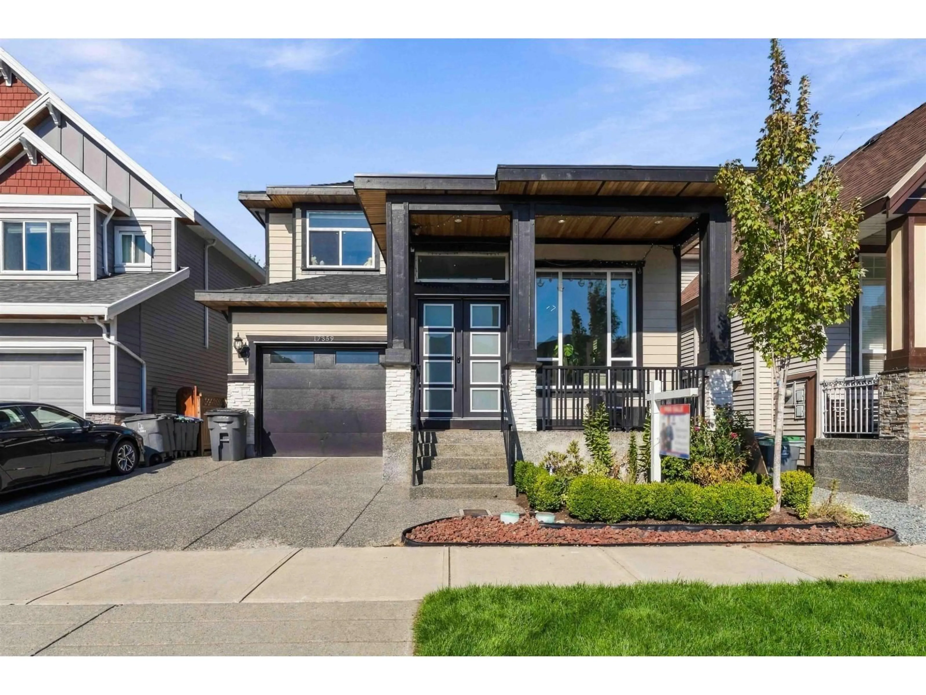 Home with vinyl exterior material, street for 17359 64A AVENUE, Surrey British Columbia V3S2H8