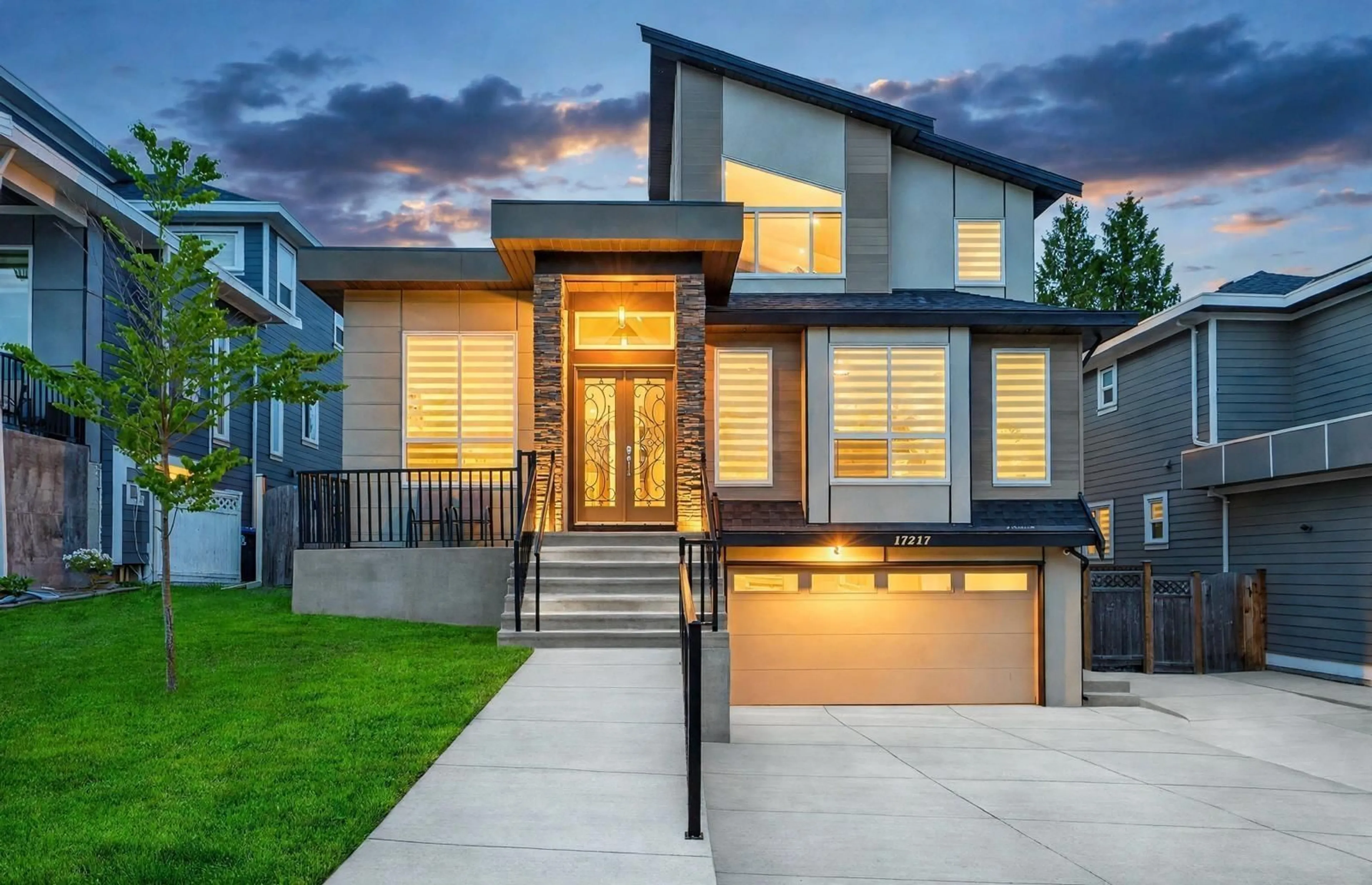 Home with brick exterior material, street for 17217 59 AVENUE, Surrey British Columbia V3S8T7