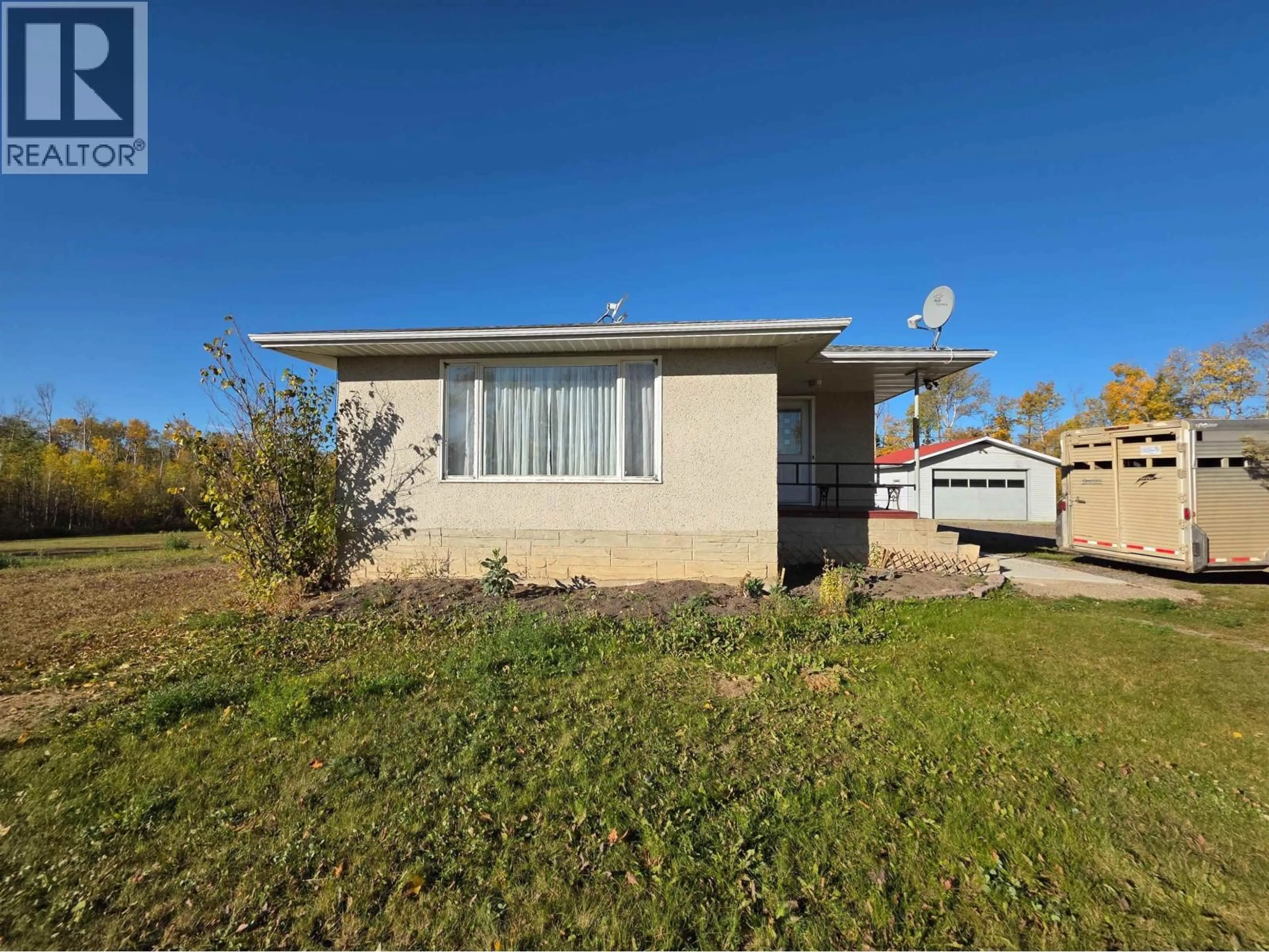 A pic from outside/outdoor area/front of a property/back of a property/a pic from drone, street for 6678 97 HIGHWAY, Fort St. John British Columbia V0C1C3