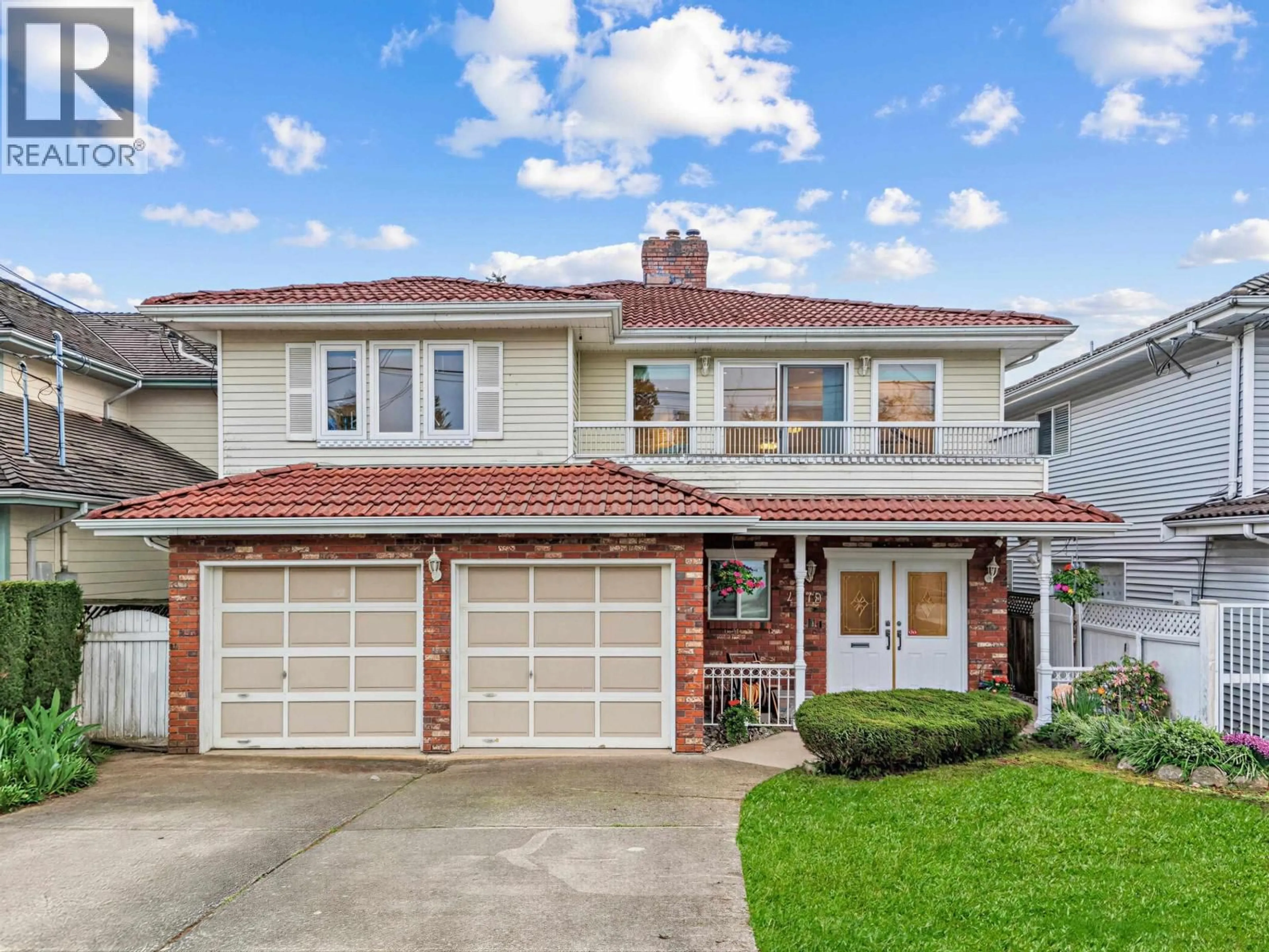Home with brick exterior material, street for 4978 IRMIN STREET, Burnaby British Columbia V5J1Y5
