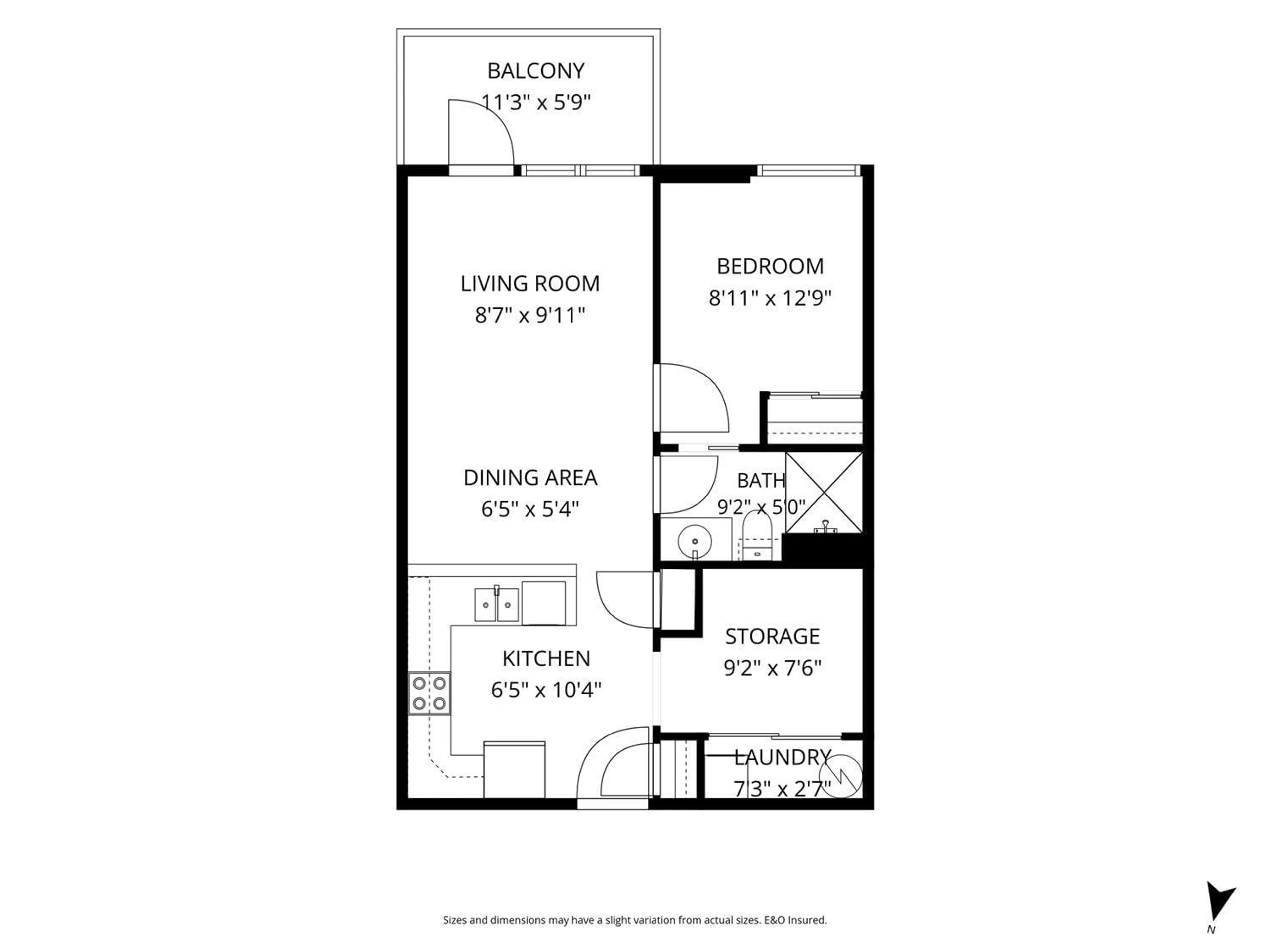 Floor plan for 313 - 8531 YOUNG ROAD, Chilliwack British Columbia V2P4P2