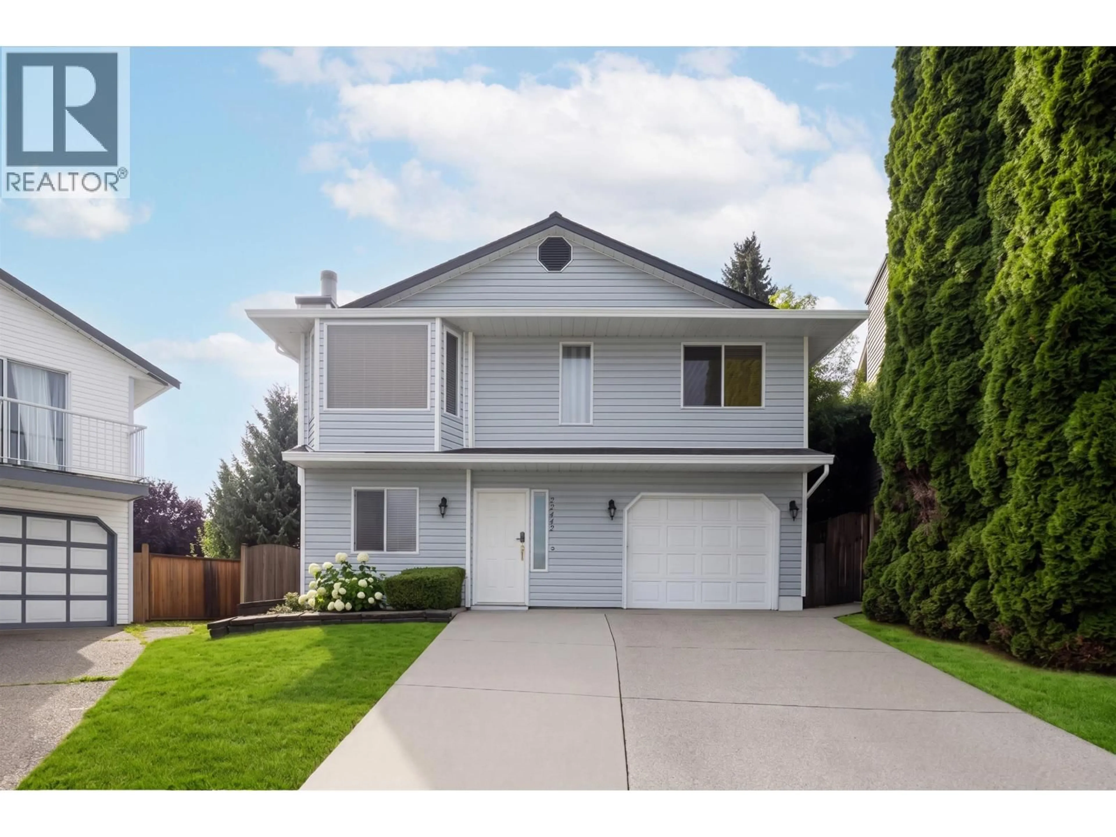Home with vinyl exterior material, street for 22442 125 AVENUE, Maple Ridge British Columbia V2X9N7