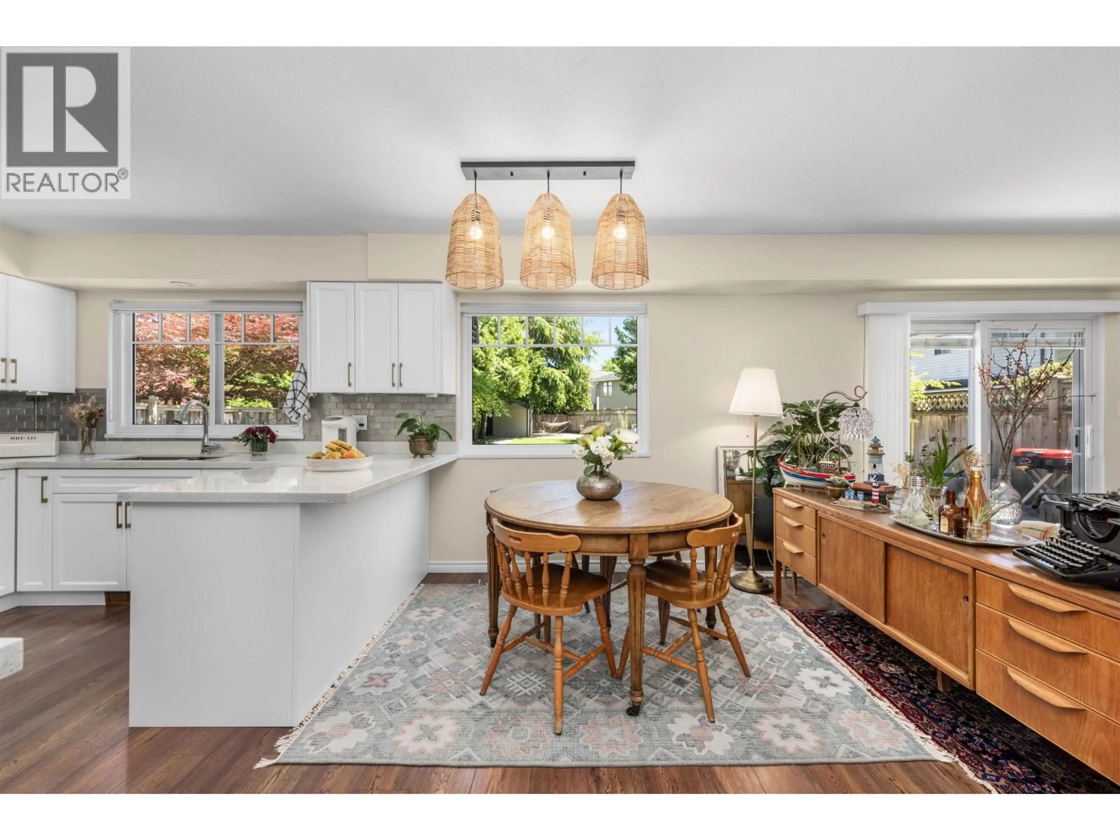 Open concept kitchen, ceramic/tile floor for 9611 MCBURNEY DRIVE, Richmond British Columbia V6Y3C5