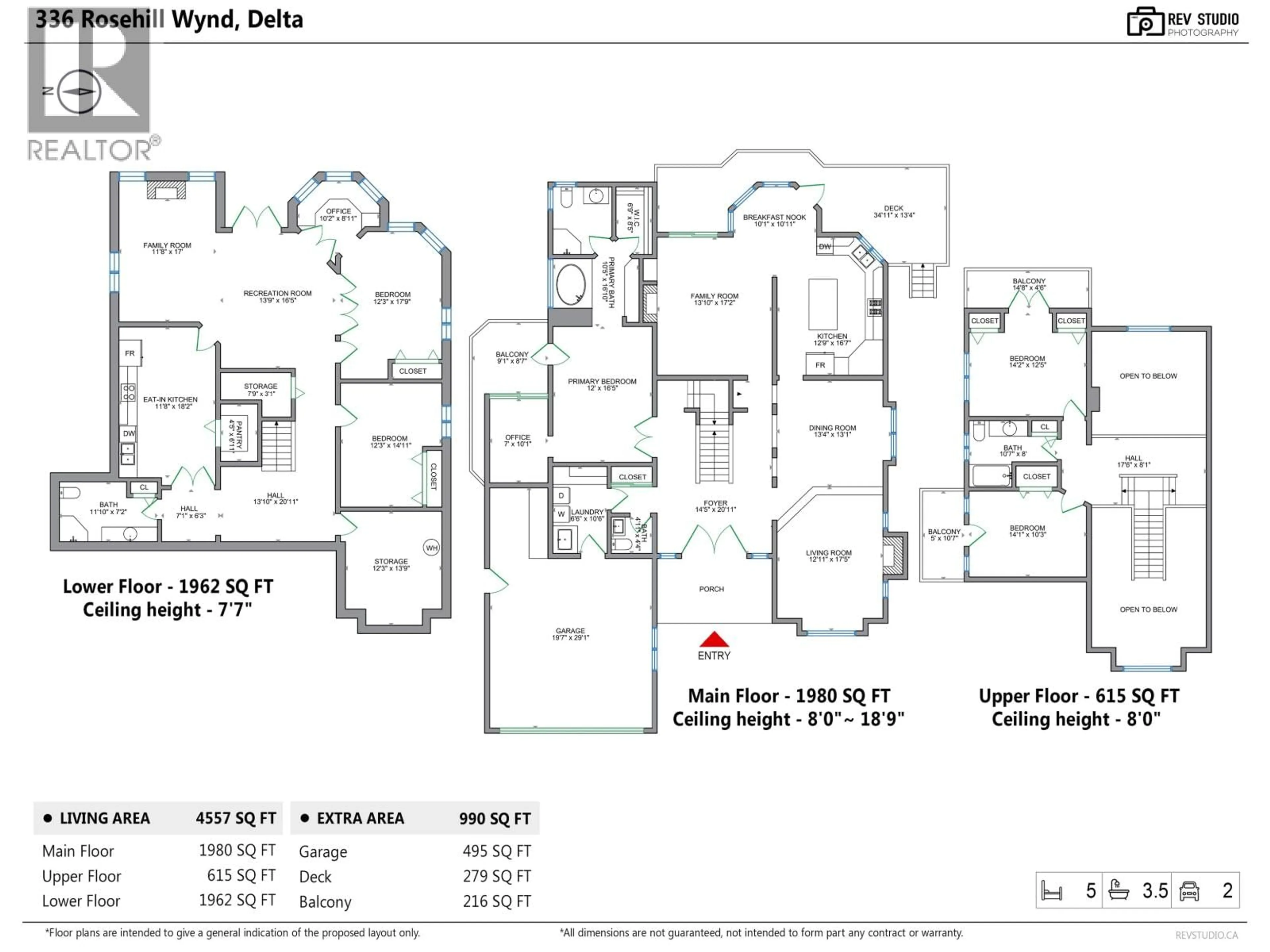 Floor plan for 336 ROSEHILL WYND, Tsawwassen British Columbia V4M3L9