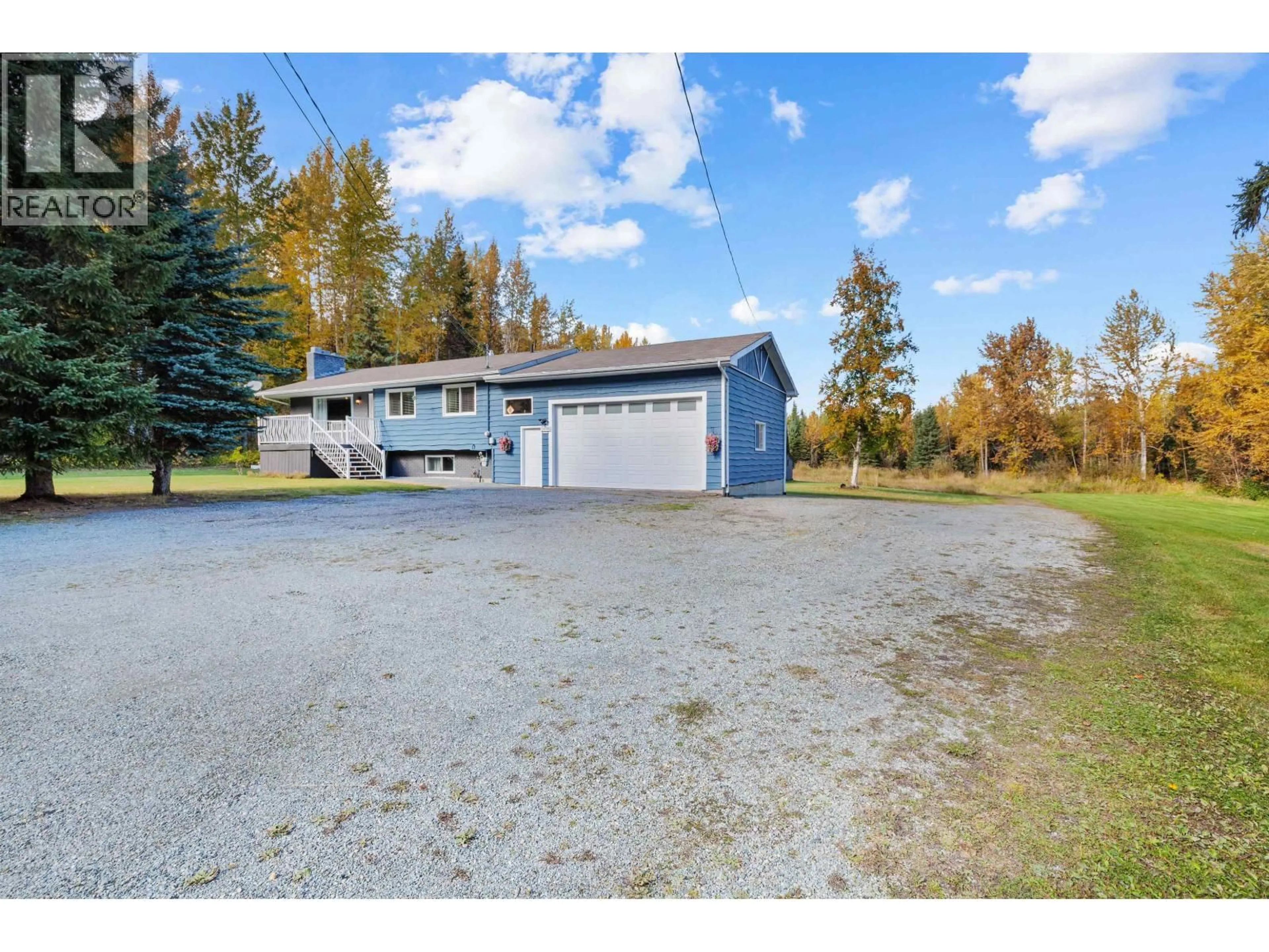 A pic from outside/outdoor area/front of a property/back of a property/a pic from drone, street for 14500 KELLY ROAD, Prince George British Columbia V2K5V7