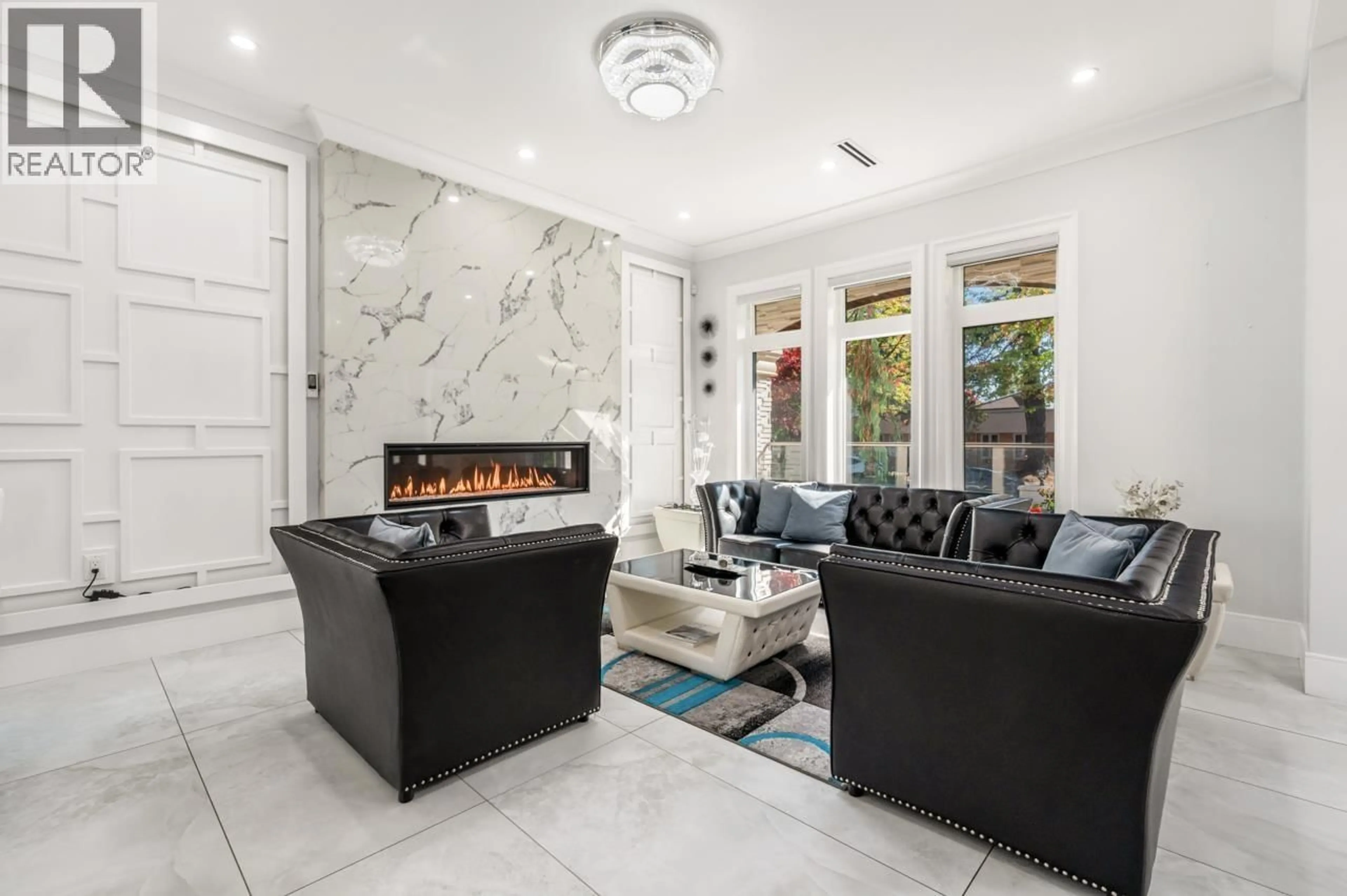 Living room with furniture, ceramic/tile floor for 3419 48TH AVENUE, Vancouver British Columbia V5S1H6