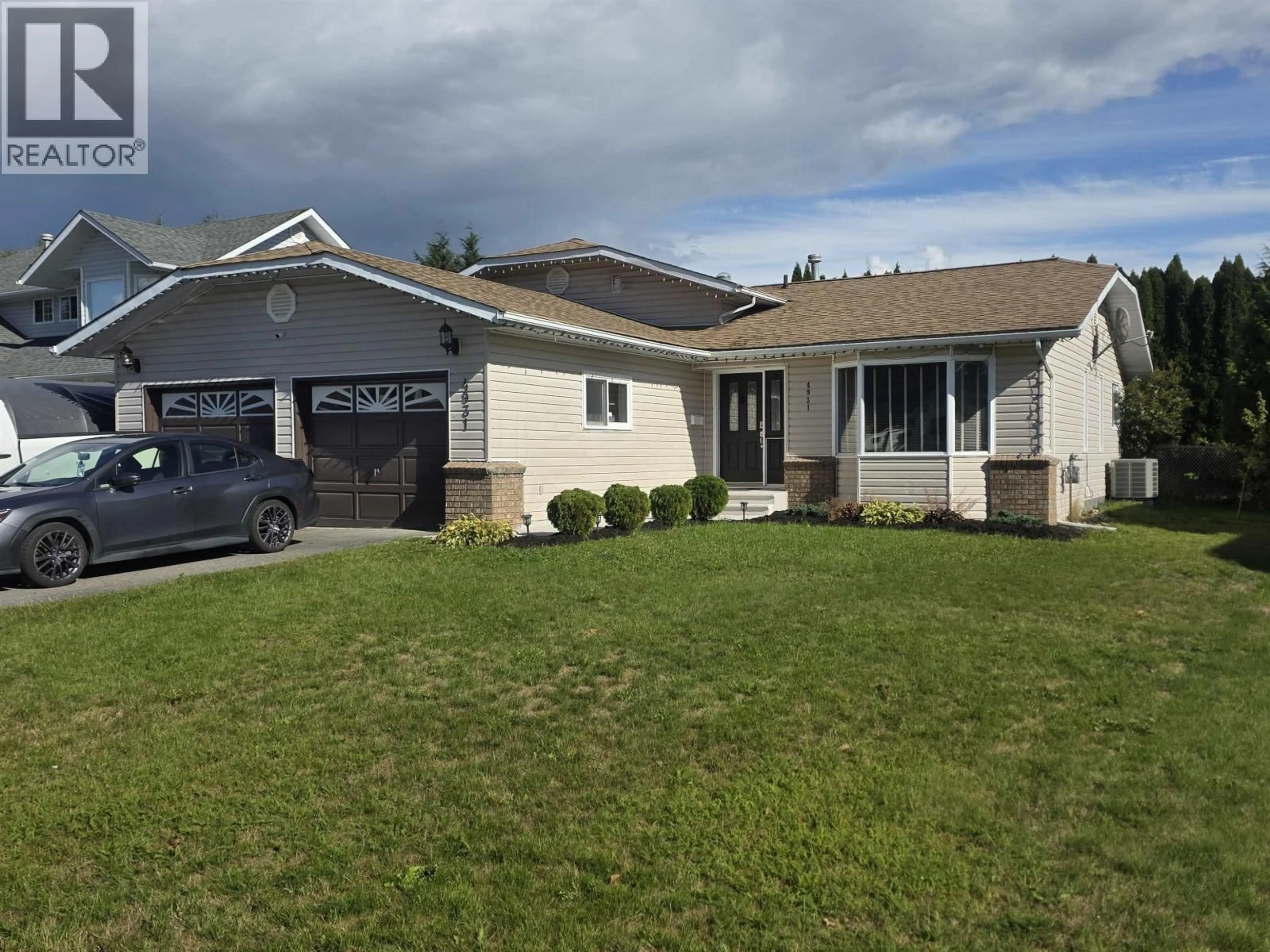 Home with vinyl exterior material, street for 4931 HUNDAL DRIVE, Terrace British Columbia V8G5N8