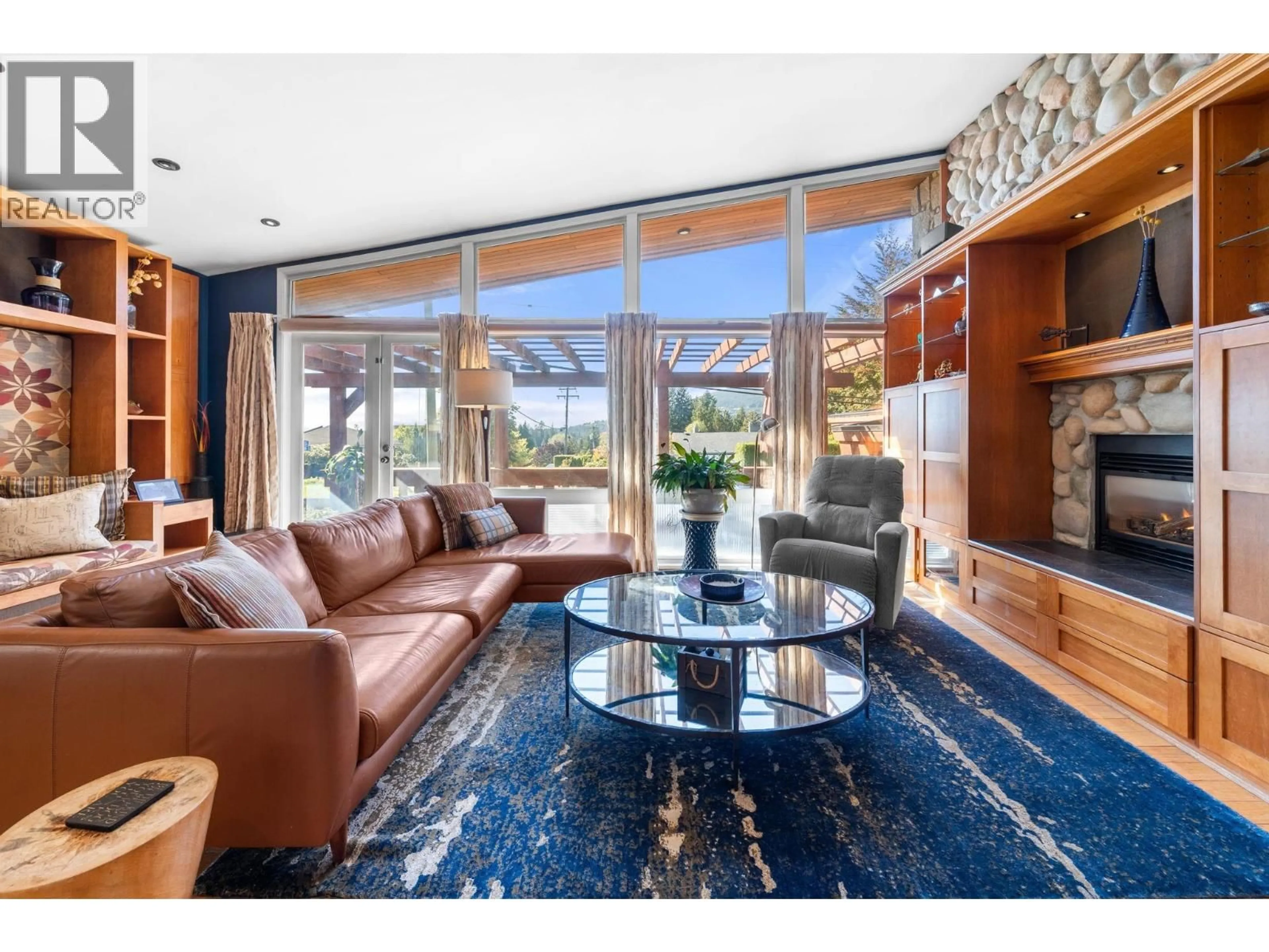 Living room with furniture, ceramic/tile floor for 4506 RANGER AVENUE, North Vancouver British Columbia V7R3L5