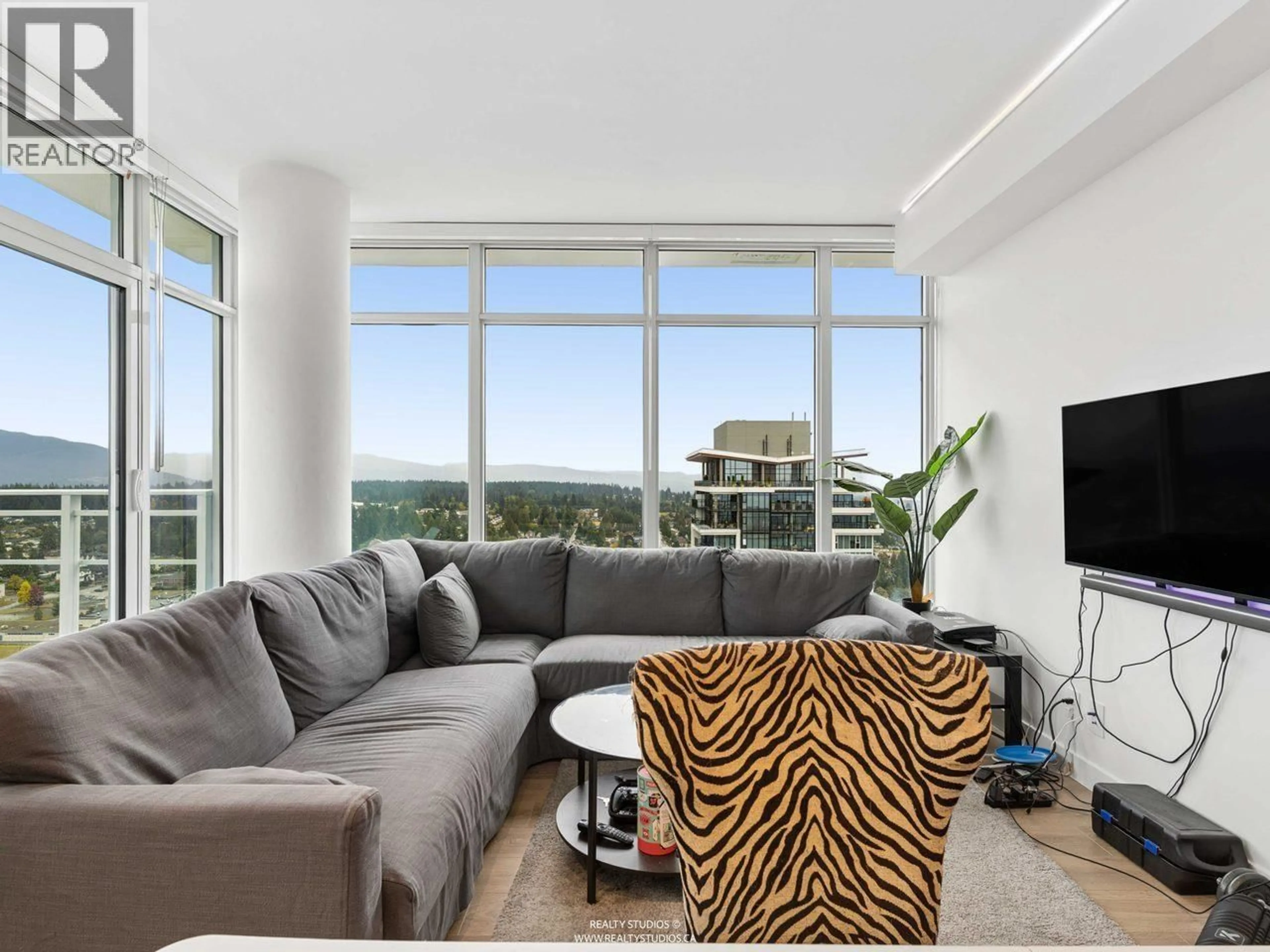 Living room with furniture, unknown for 2406 - 505 NELSON STREET, Coquitlam British Columbia V3J0R5