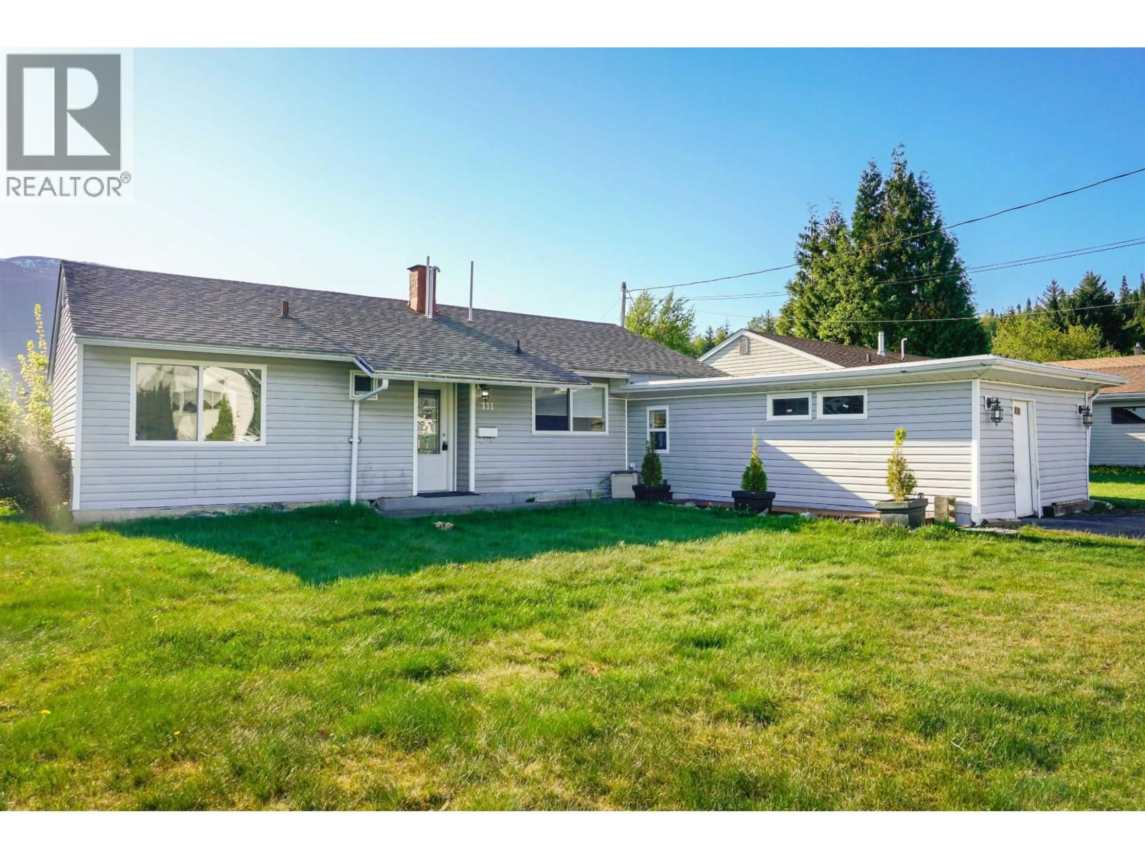 Home with vinyl exterior material, street for 131 KOOTENAY STREET, Kitimat British Columbia V8C1X4