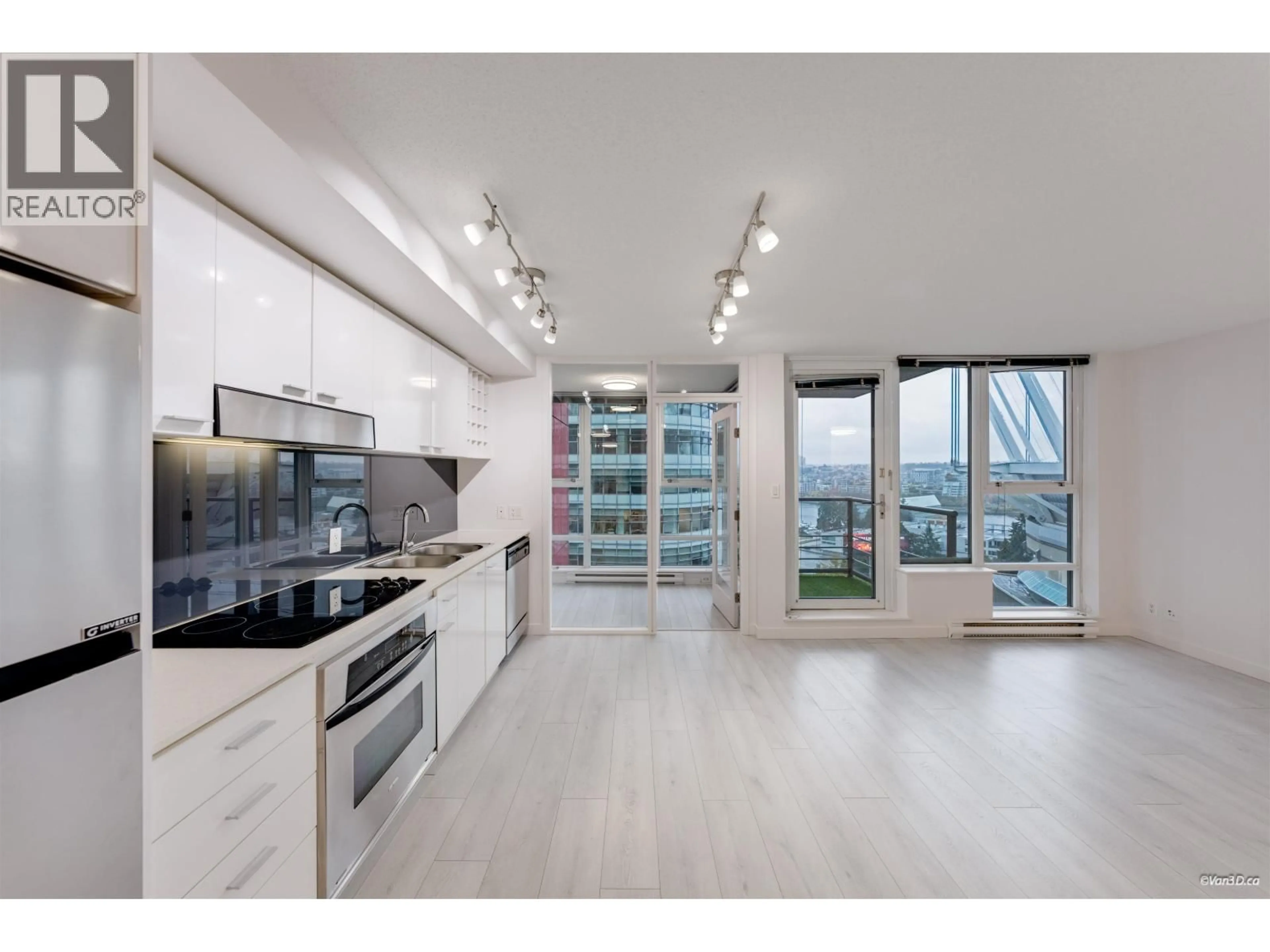 Open concept kitchen, unknown for 1509 - 111 GEORGIA STREET, Vancouver British Columbia V6B1T8