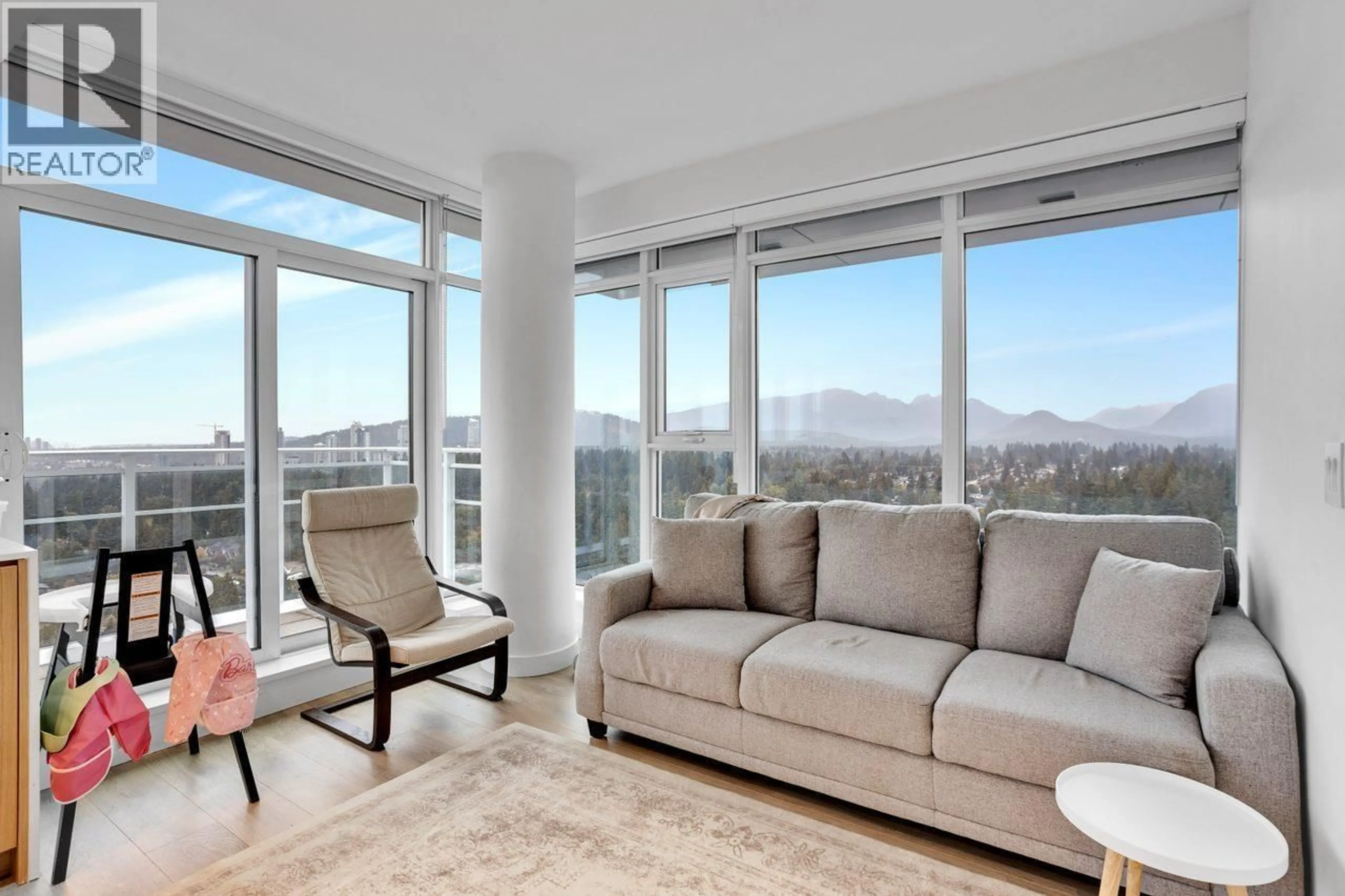 Living room with furniture, unknown for 2404 - 505 NELSON STREET, Coquitlam British Columbia V3J0R5