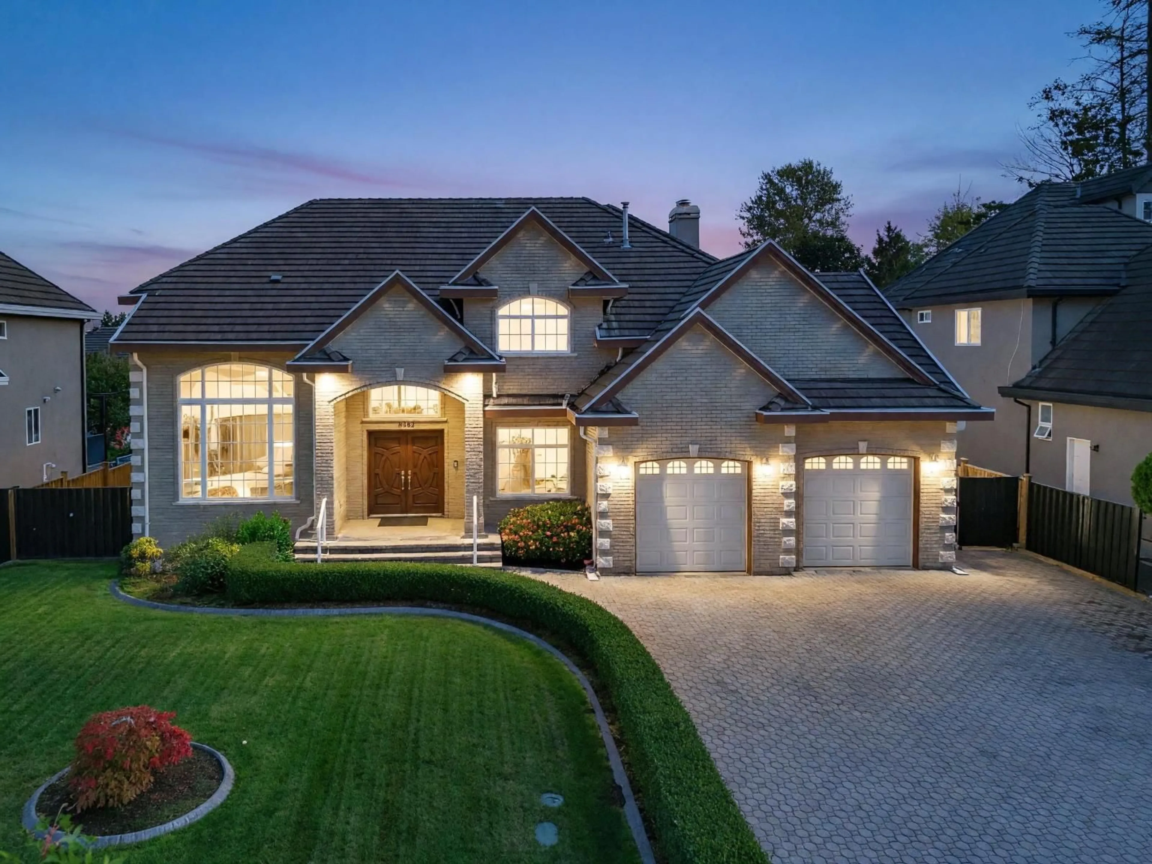 Home with brick exterior material, street for 8362 170A STREET, Surrey British Columbia V4N5J7