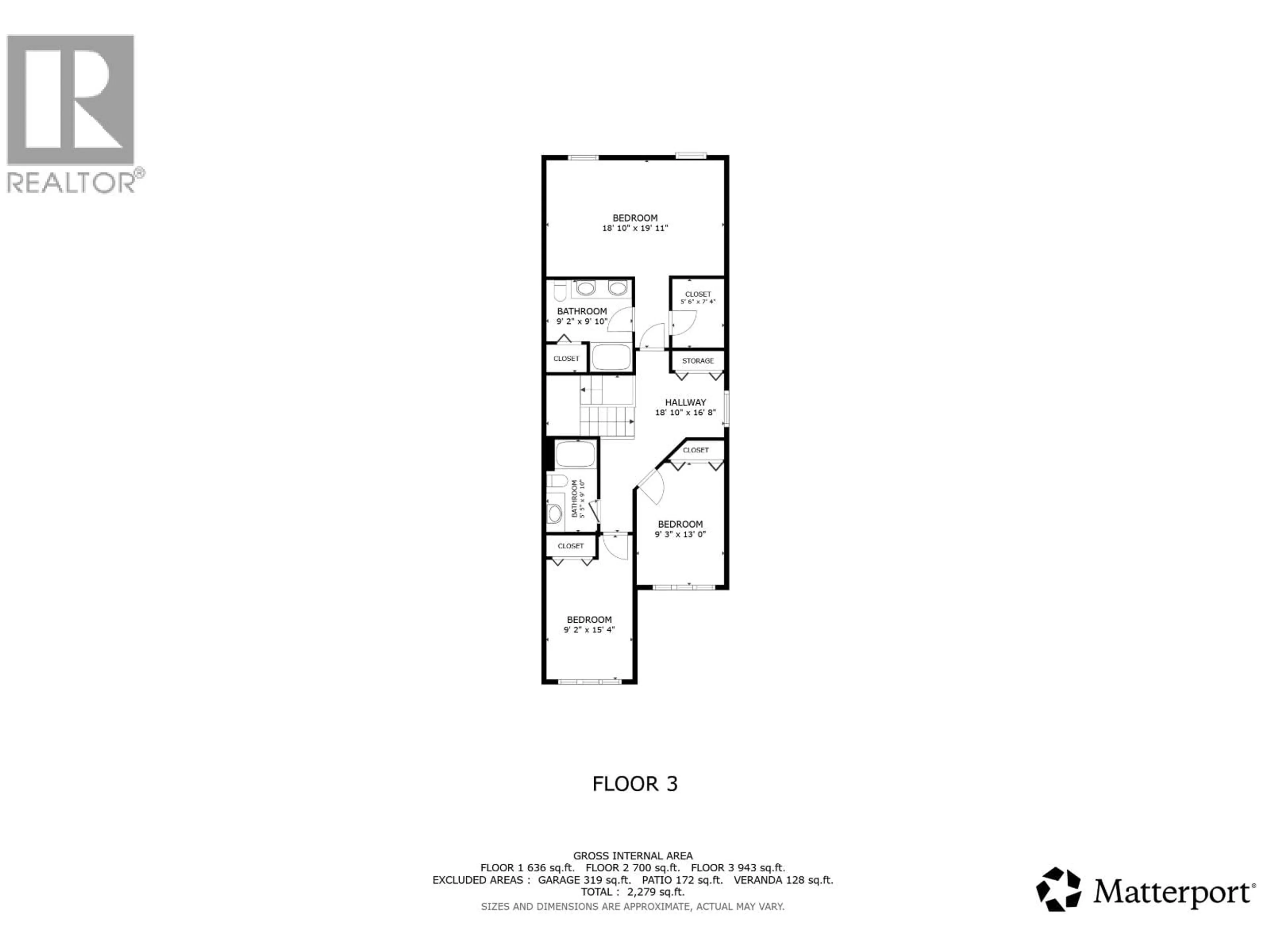 Floor plan for 9019 75 STREET, Fort St. John British Columbia V1J2Z1
