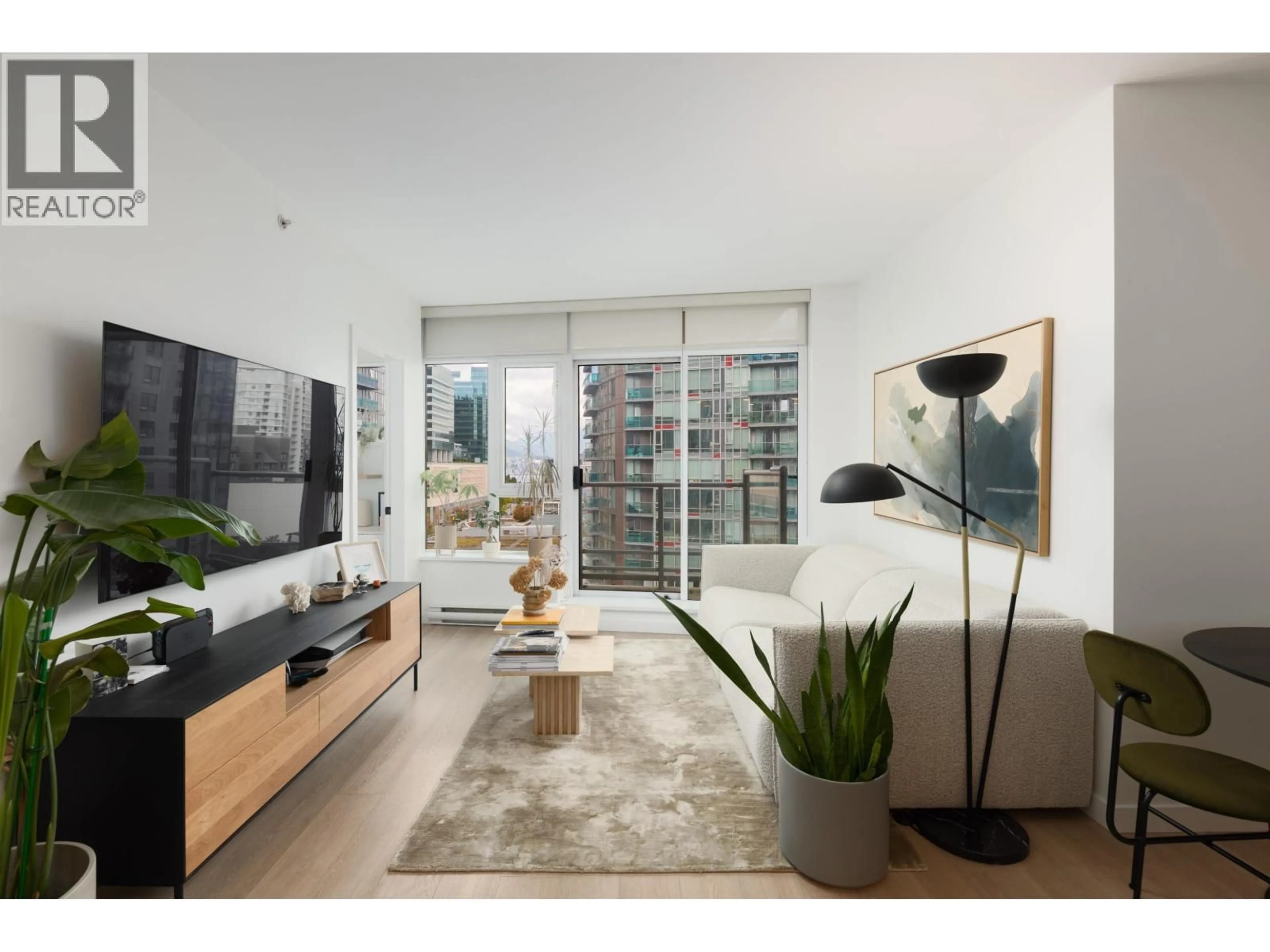 Living room with furniture, unknown for 1202 - 821 CAMBIE STREET, Vancouver British Columbia V6B0E3