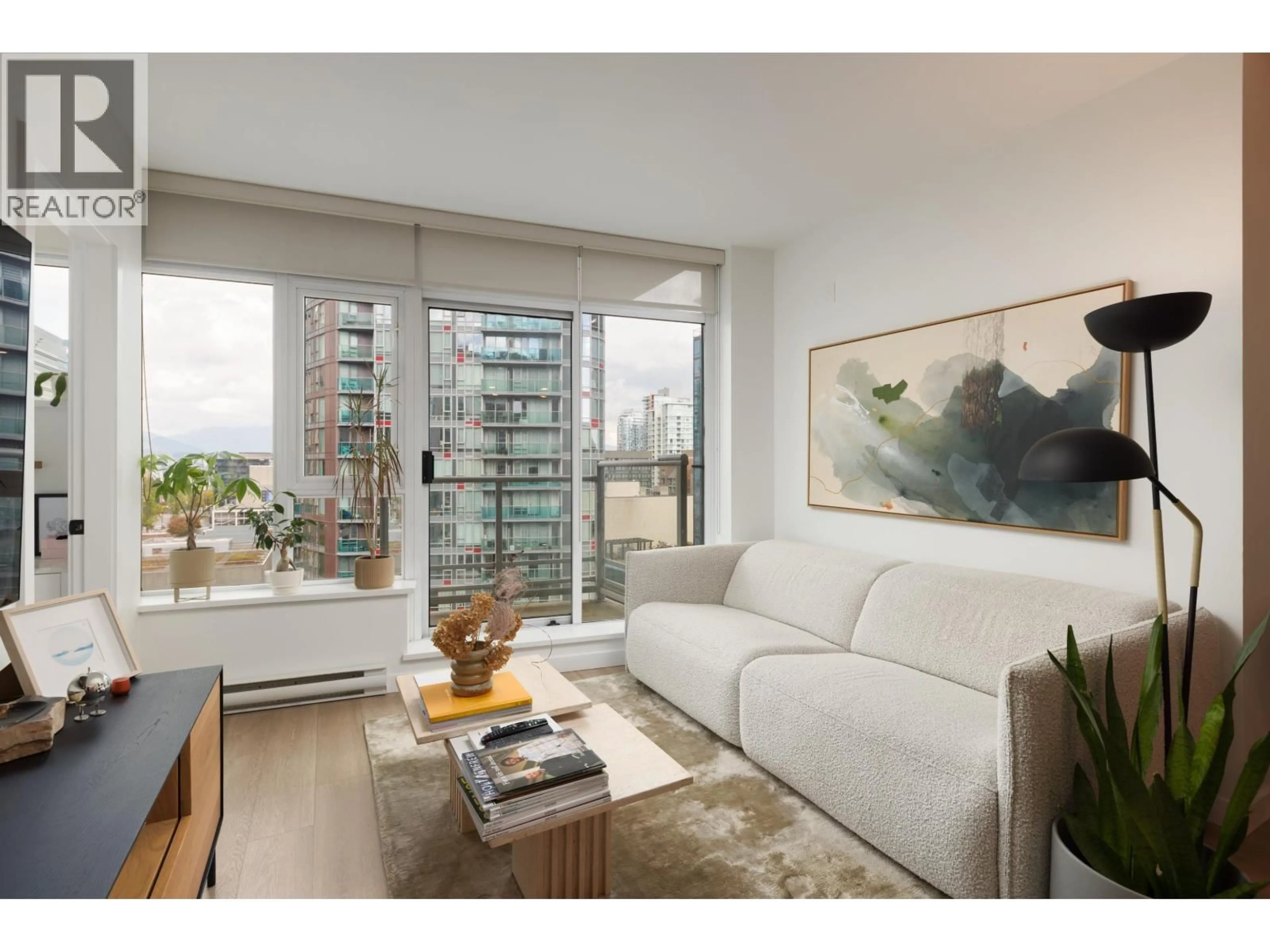 Living room with furniture, unknown for 1202 - 821 CAMBIE STREET, Vancouver British Columbia V6B0E3