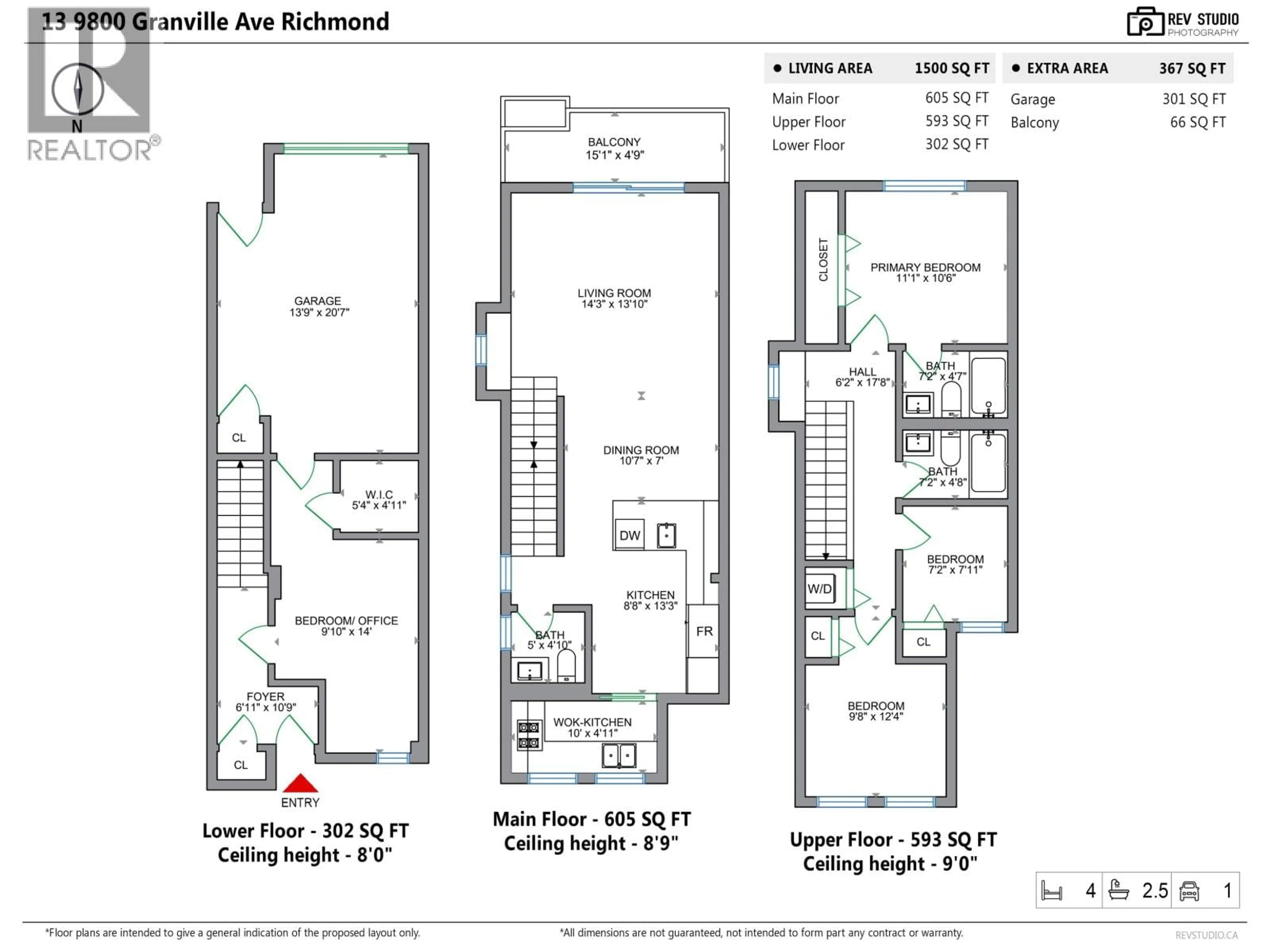 Floor plan for 13 - 9800 GRANVILLE AVENUE, Richmond British Columbia V6Y1R3