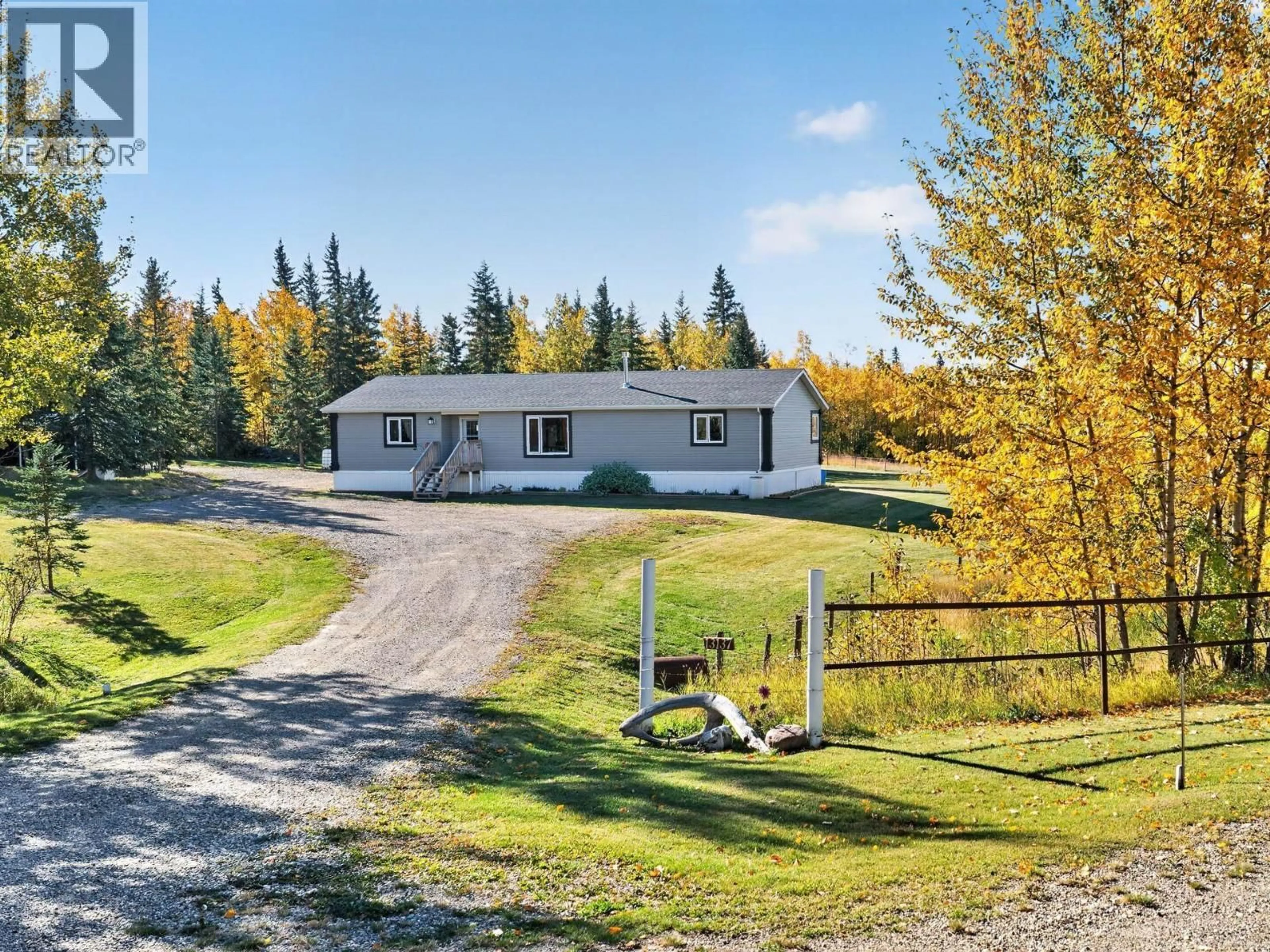 A pic from outside/outdoor area/front of a property/back of a property/a pic from drone, unknown for 13137 WRIGHT ROAD, Charlie Lake British Columbia V0C1H0