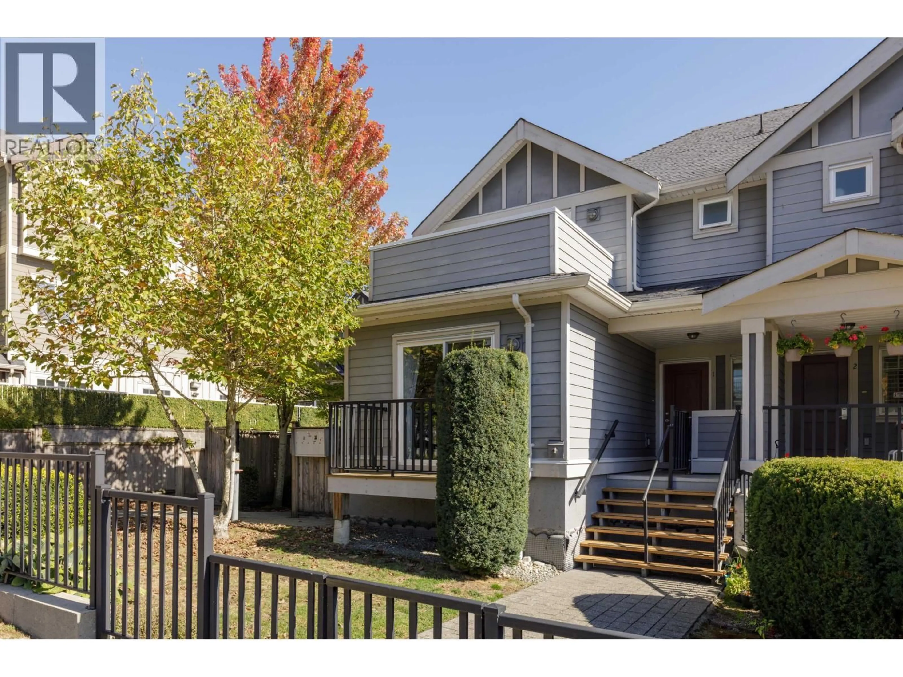 Home with vinyl exterior material, street for 1 - 388 ELLESMERE AVENUE, Burnaby British Columbia V6B3S9