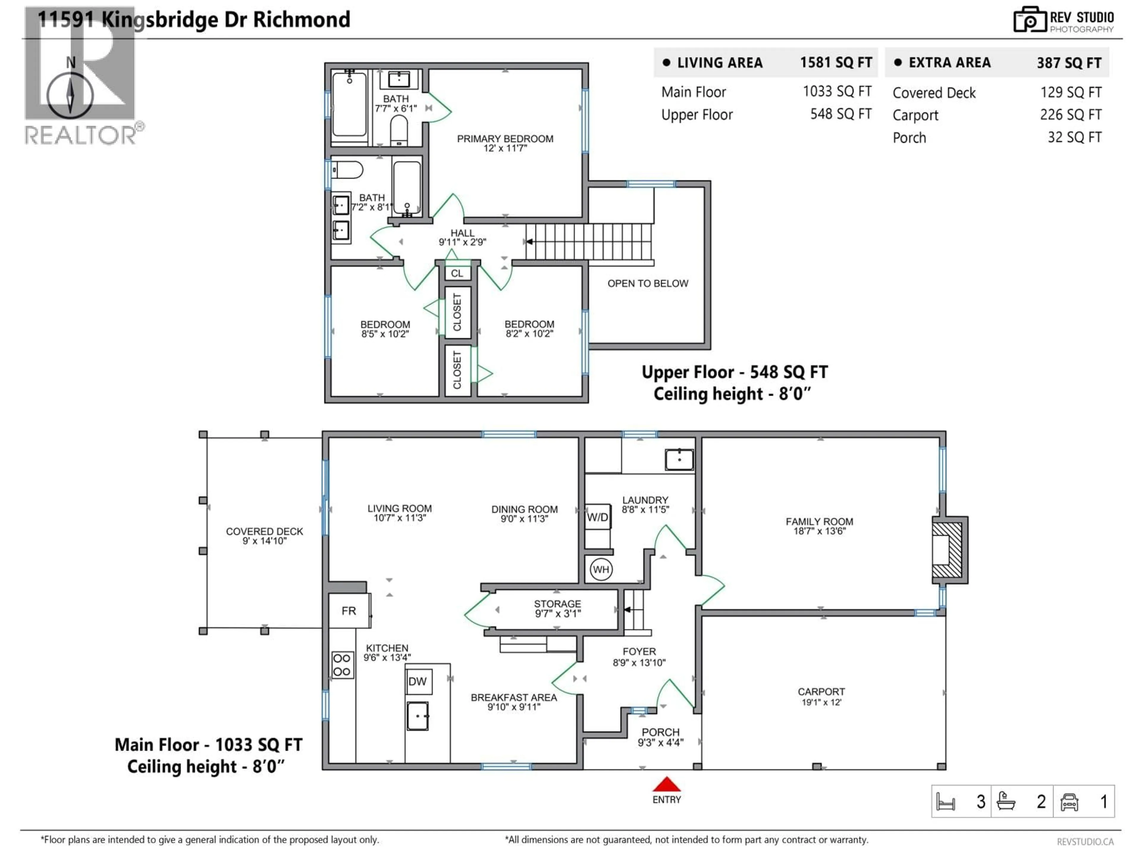 Floor plan for 11591 KINGSBRIDGE DRIVE, Richmond British Columbia V7A4T1