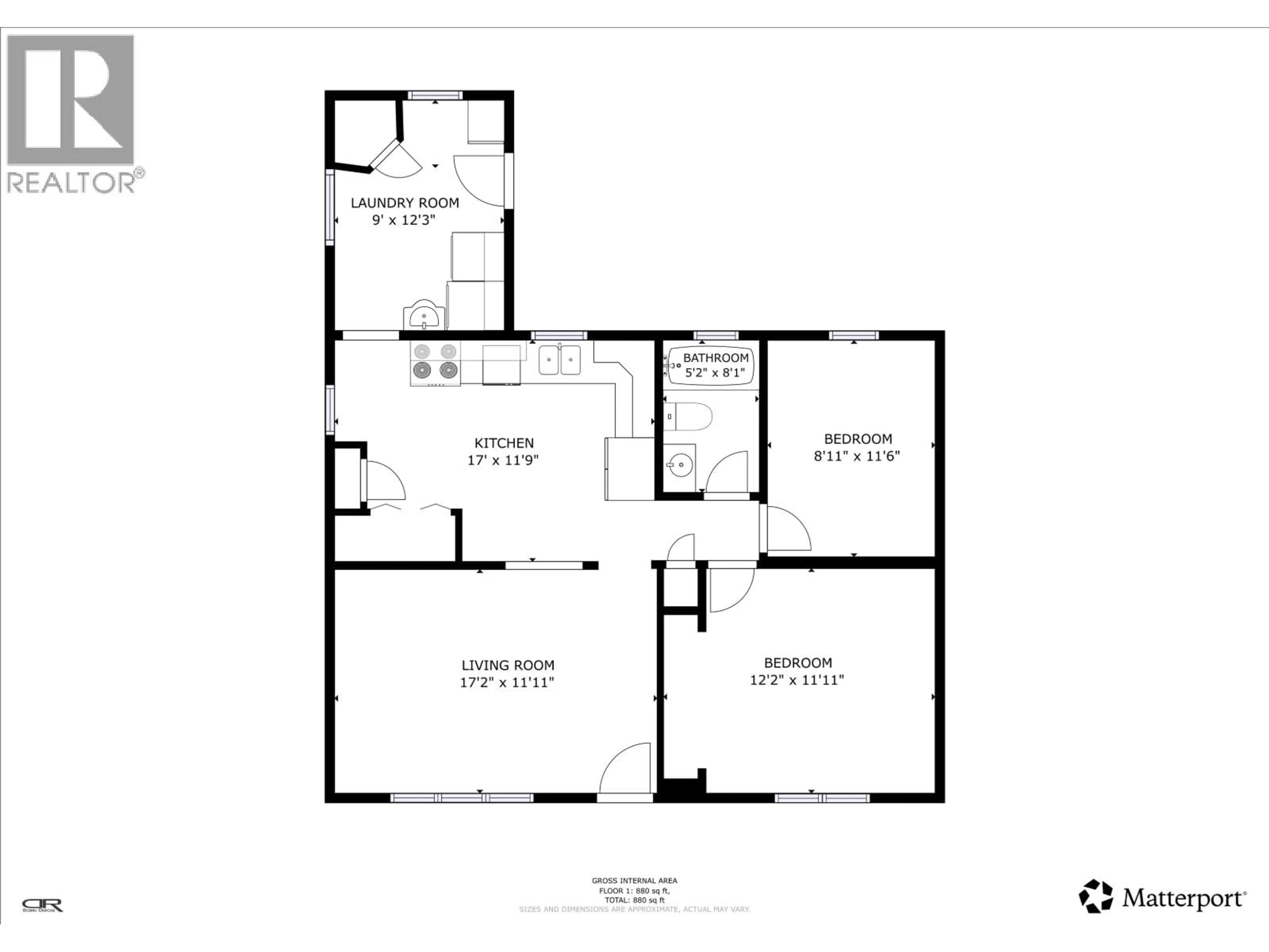 Floor plan for 9203 108 AVENUE, Fort St. John British Columbia V1J2P7