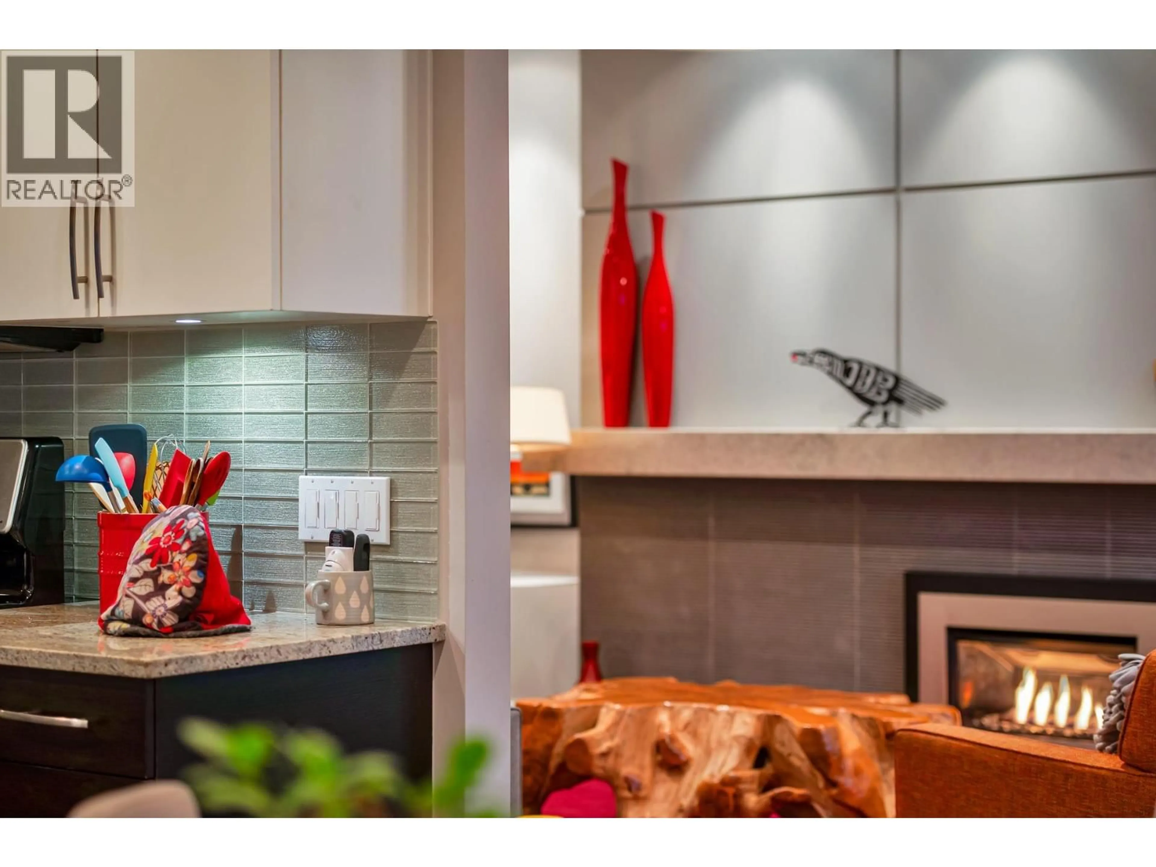 Contemporary kitchen, ceramic/tile floor for 3669 EDGEMONT BOULEVARD, North Vancouver British Columbia V7R2P6