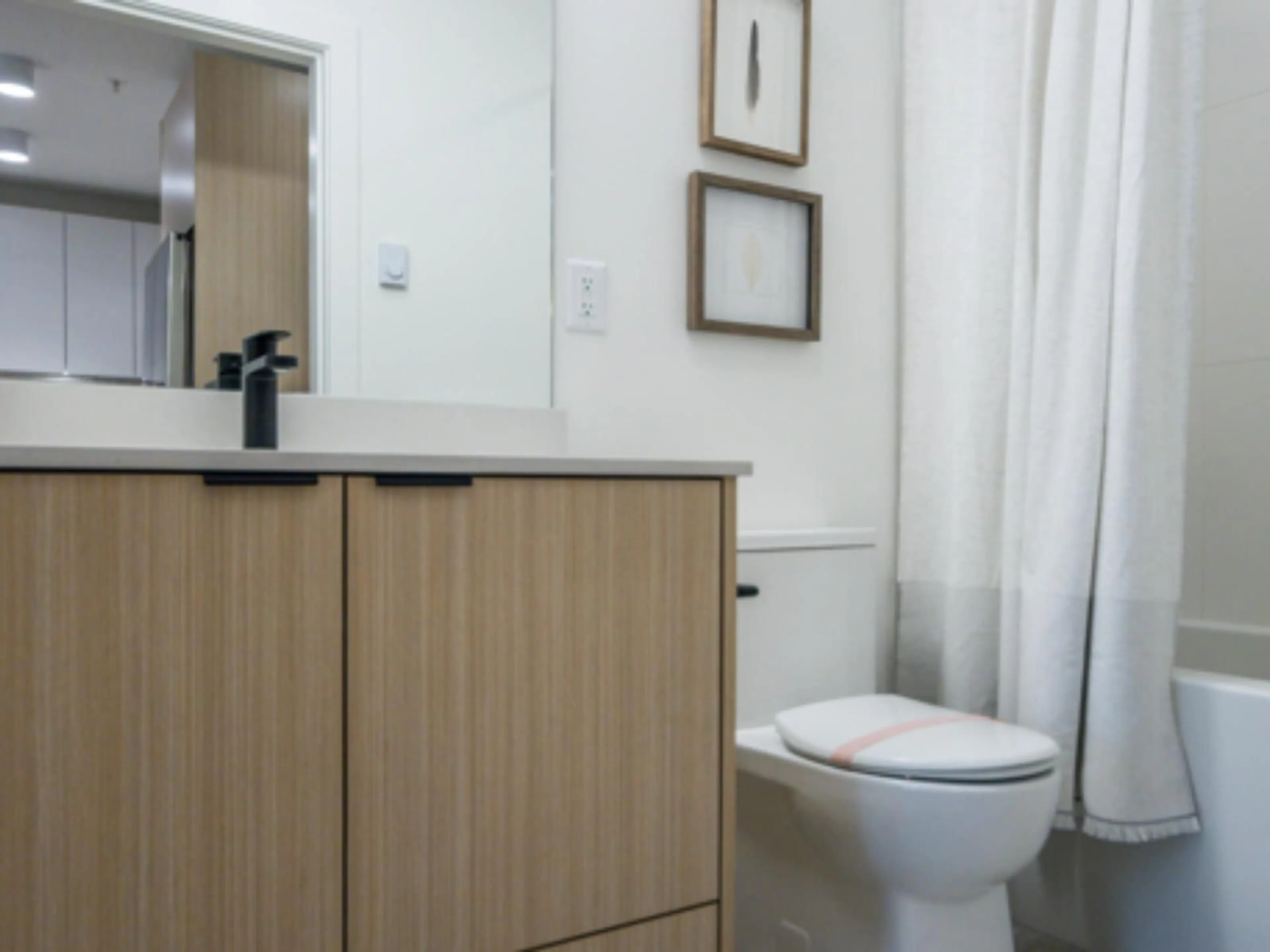 Standard bathroom, floor is not visible for 401 - 20769 FRASER HIGHWAY, Langley British Columbia V3A4G4