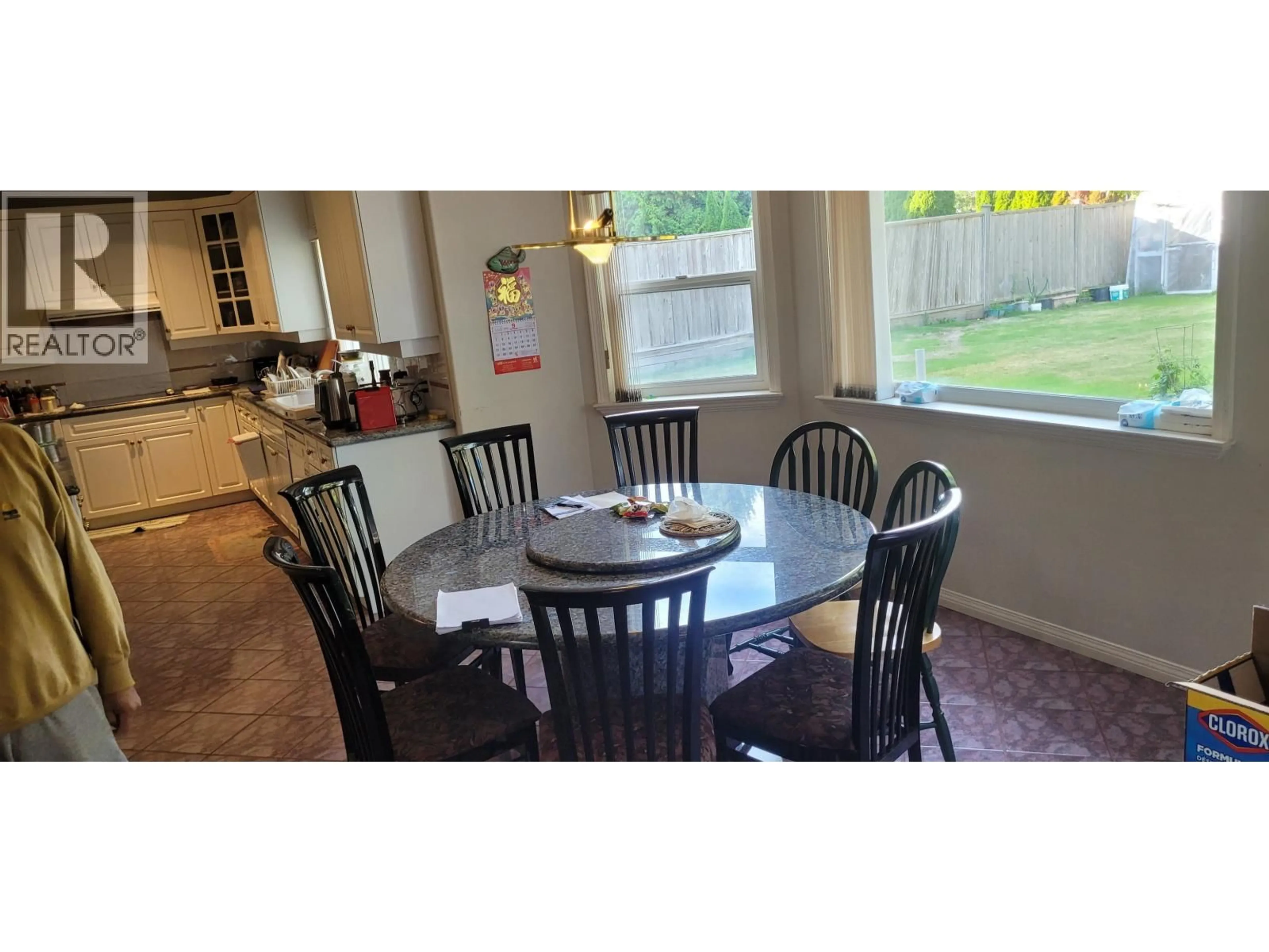 Dining room, wood/laminate floor for 6571 MANG ROAD, Richmond British Columbia V7C2Y1