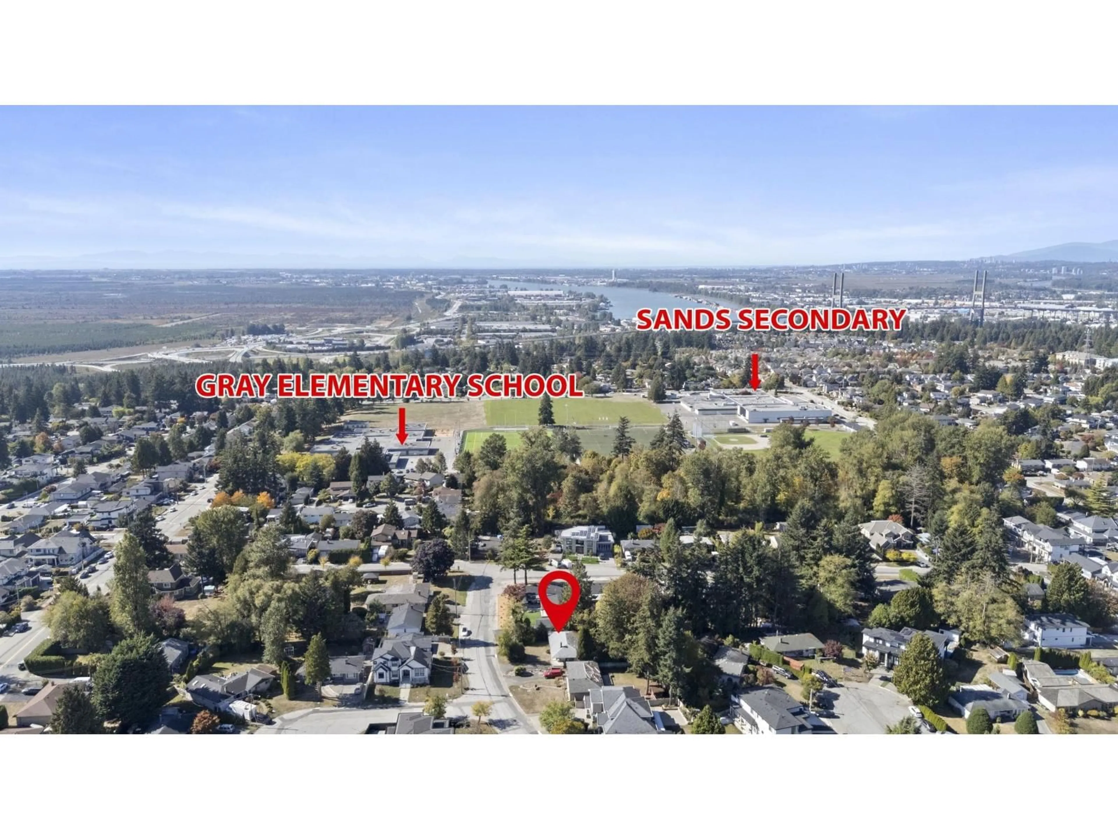A pic from outside/outdoor area/front of a property/back of a property/a pic from drone, unknown for 11055 80A AVENUE, Delta British Columbia V4C1Y4