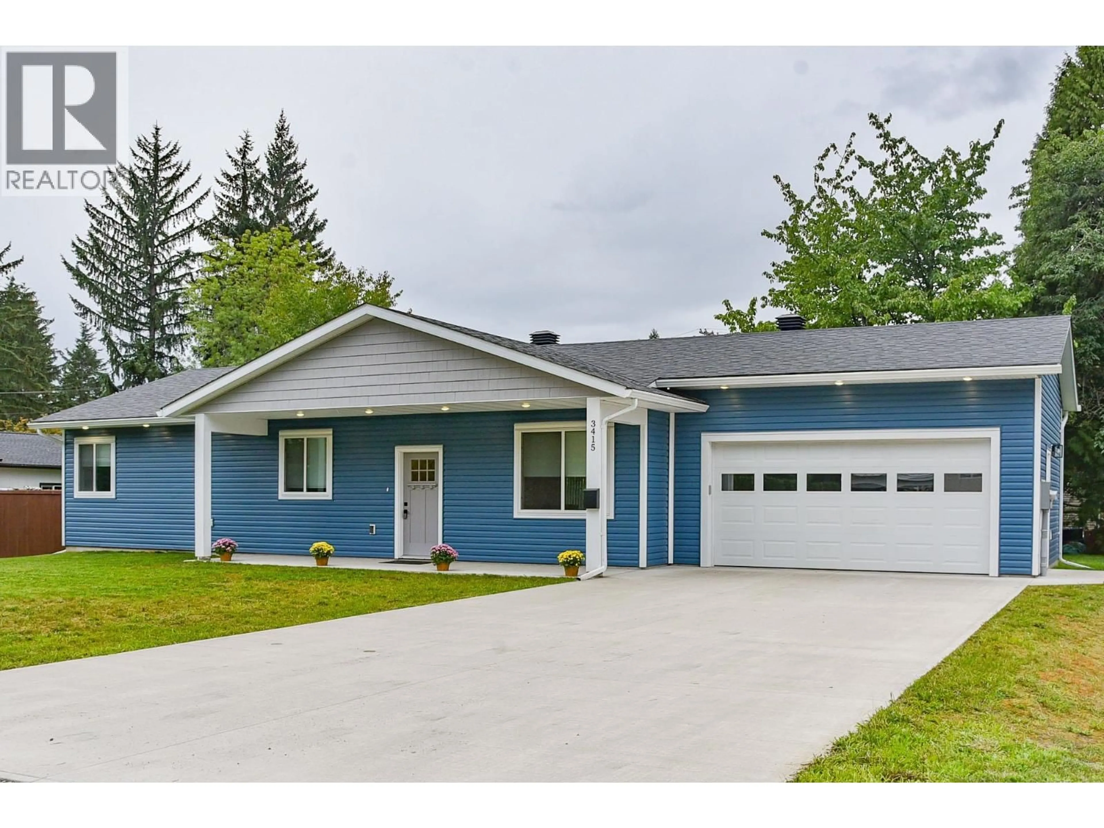 Home with vinyl exterior material, street for 3415 BRUCE STREET, Terrace British Columbia V8G3C7