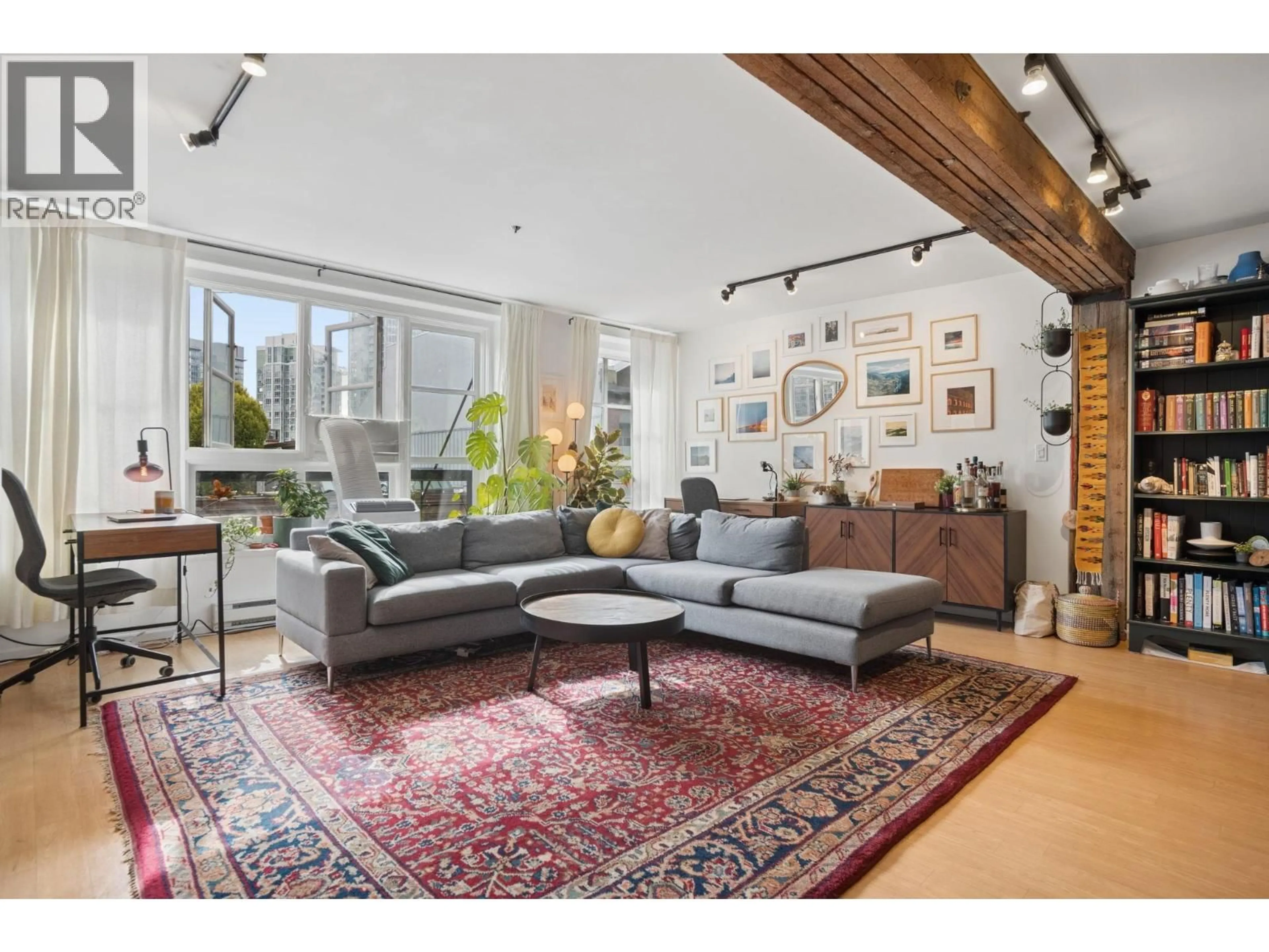 Living room with furniture, unknown for 305 - 1066 HAMILTON STREET, Vancouver British Columbia V6B2R9