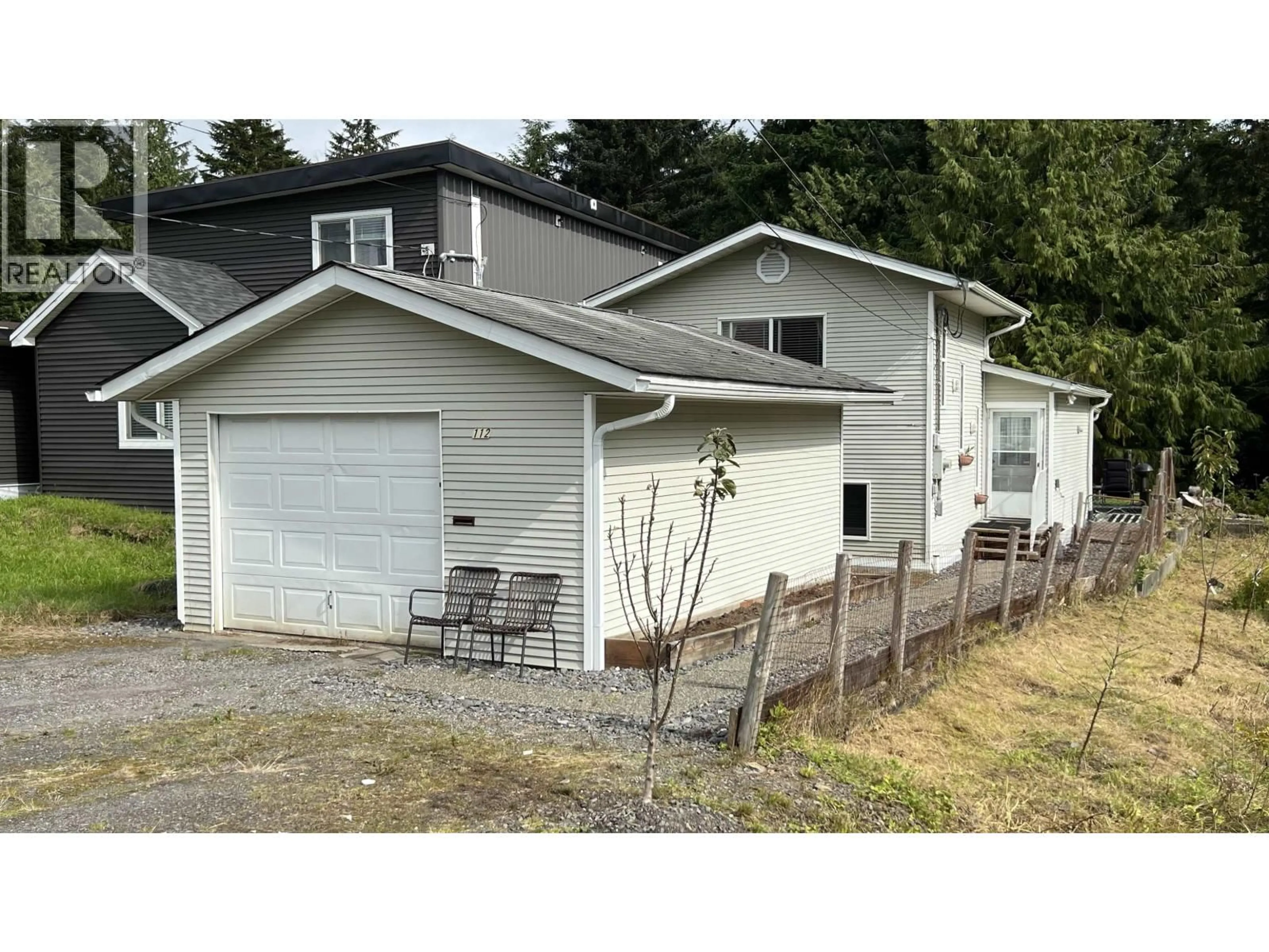 Home with vinyl exterior material, street for 112 HAYS COVE CIRCLE, Prince Rupert British Columbia V8J2C2