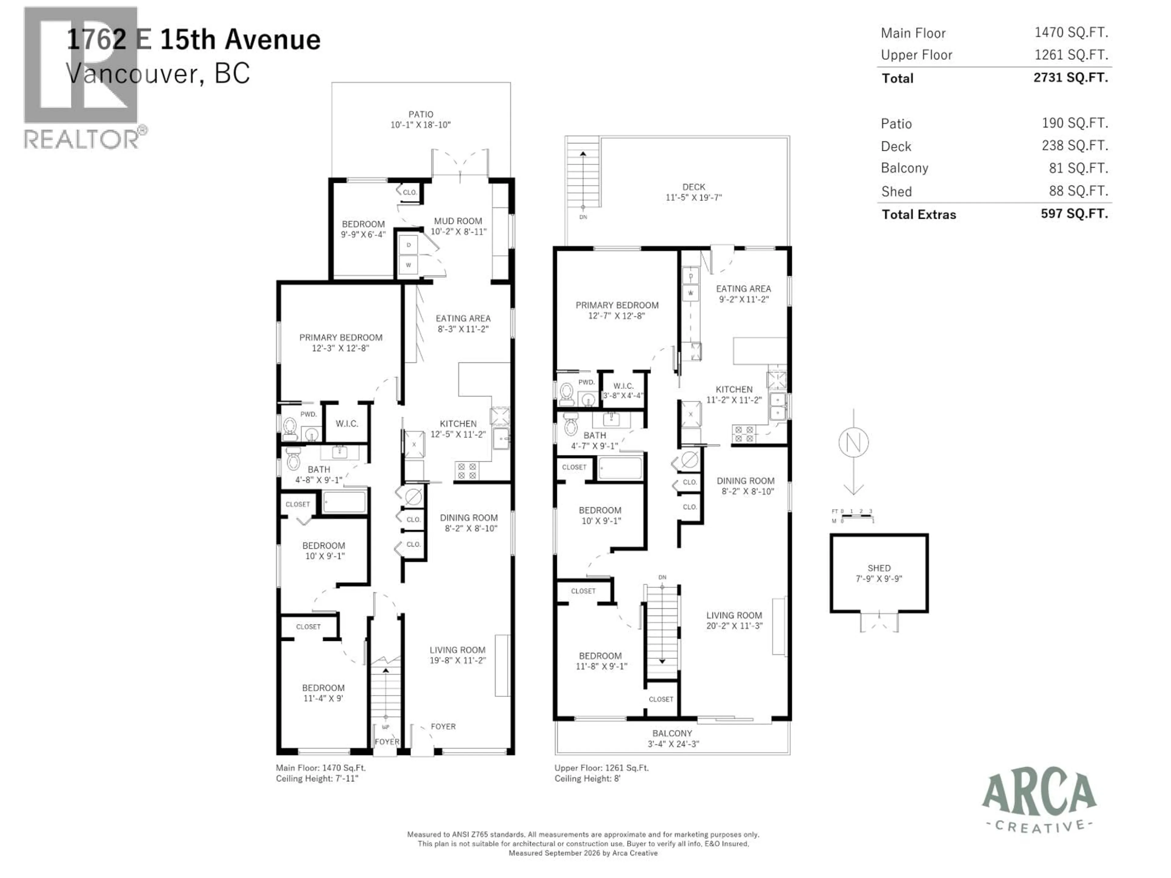 Floor plan for 1762 15TH AVENUE, Vancouver British Columbia V5N2G3