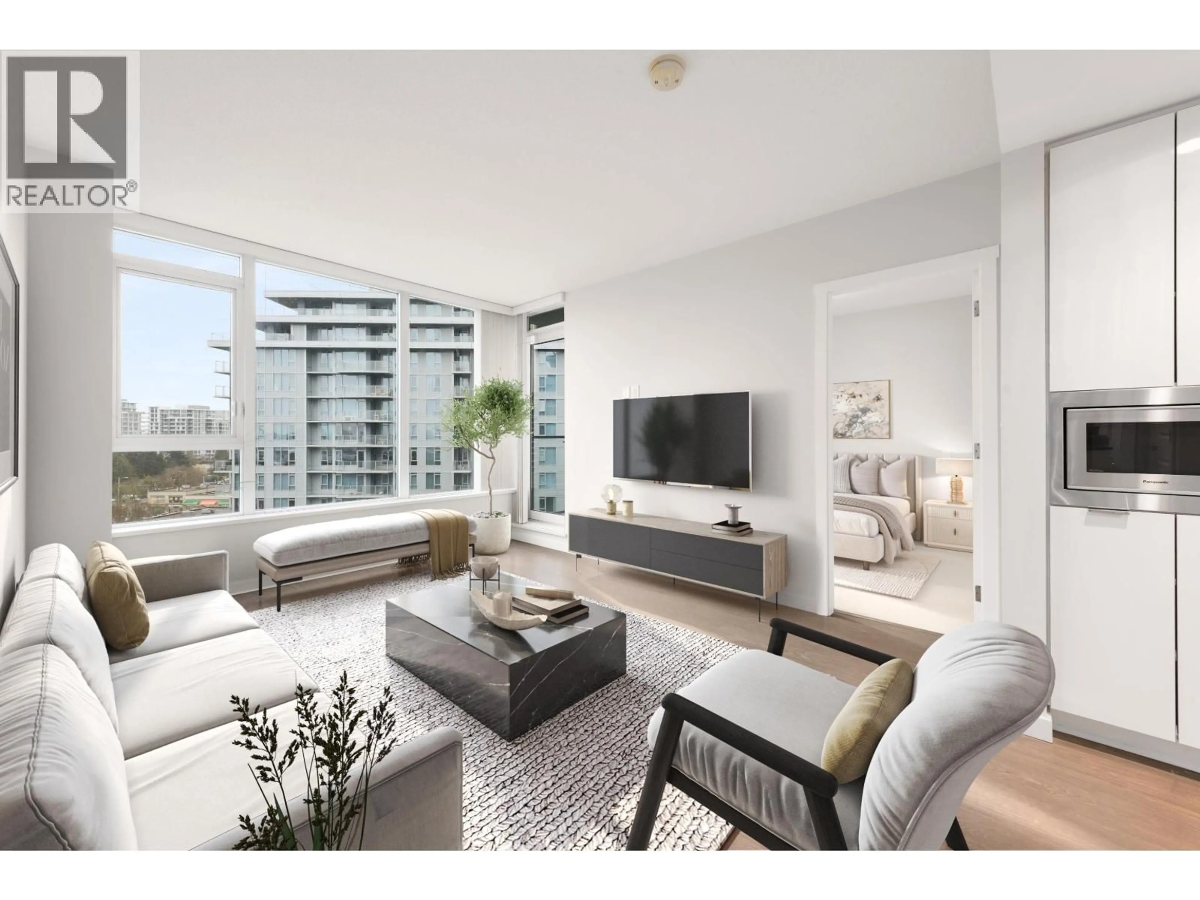 Living room with furniture, unknown for 1109 - 3331 BROWN ROAD, Richmond British Columbia V6X0P5