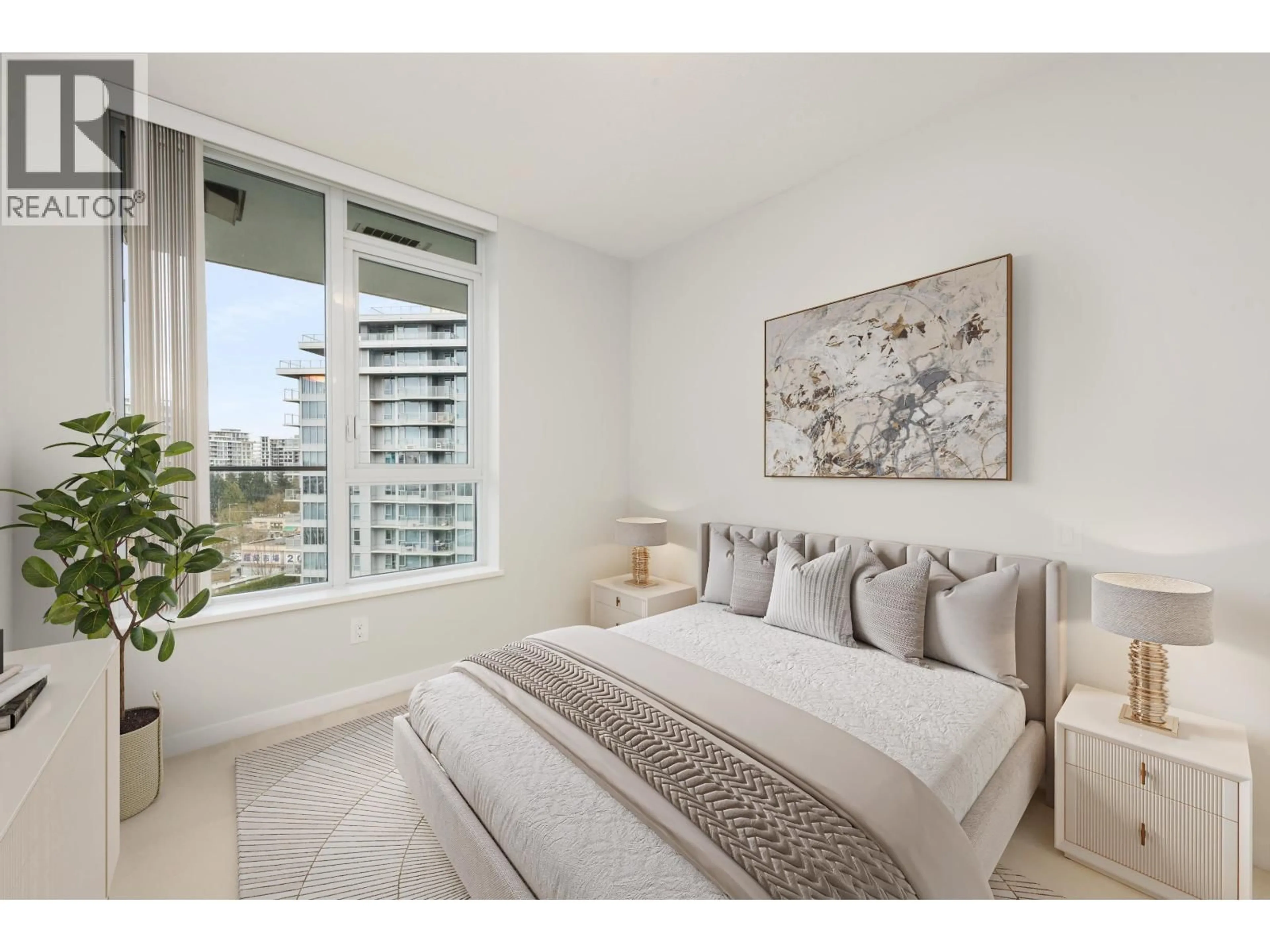 Bedroom with bed, unknown for 1109 - 3331 BROWN ROAD, Richmond British Columbia V6X0P5