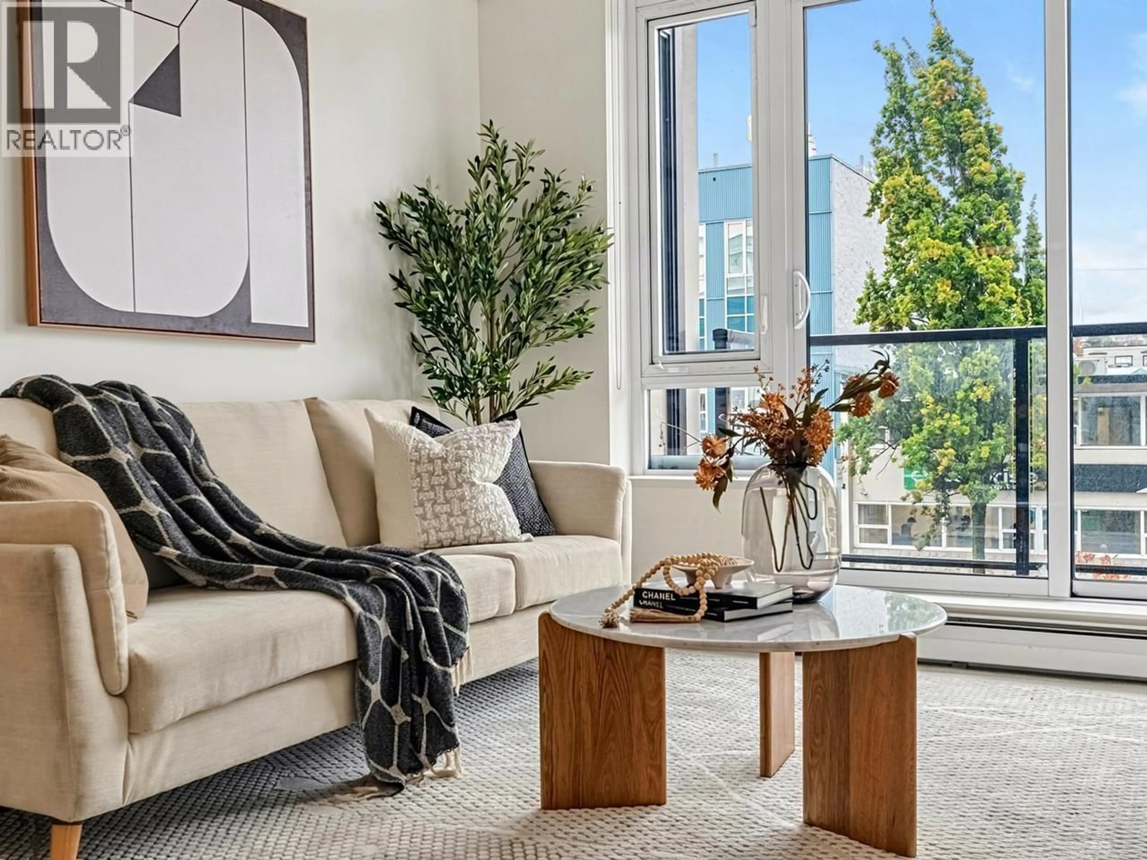 Living room with furniture, unknown for 201 - 1788 ONTARIO STREET, Vancouver British Columbia V5T0G3