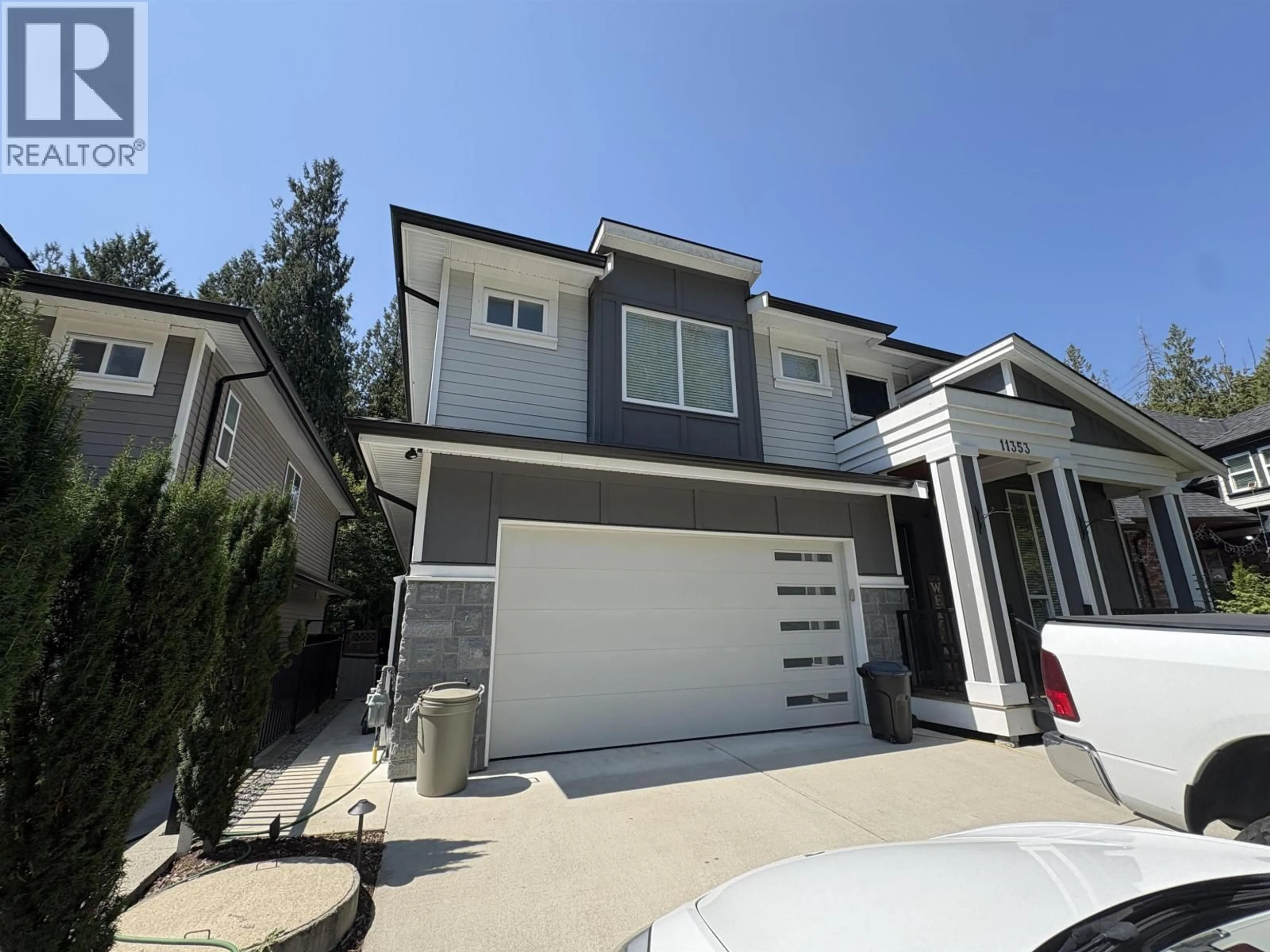 Home with vinyl exterior material, street for 11353 242A STREET, Maple Ridge British Columbia V2W1H5